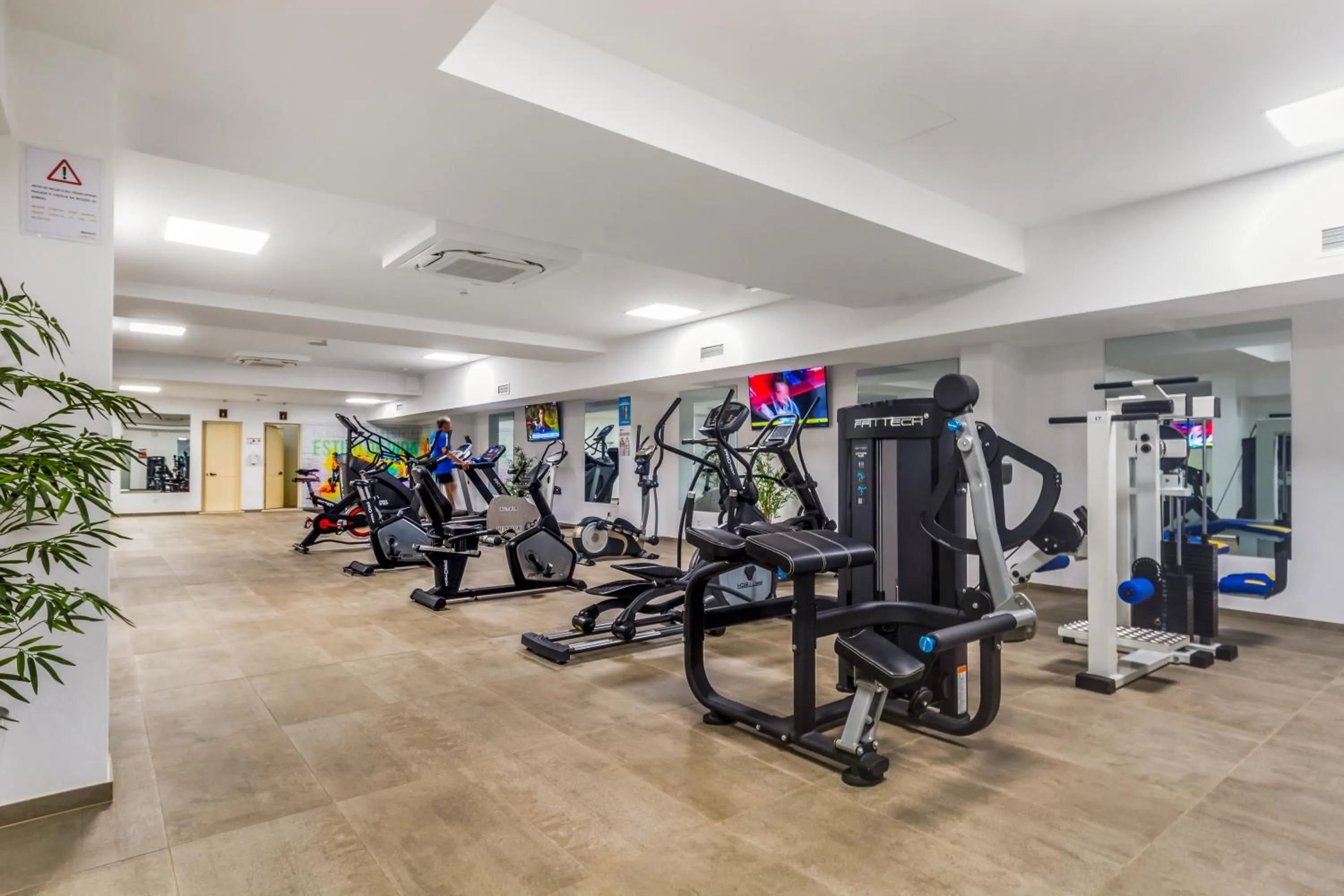 Fitness centre/facilities in Hotel Rural Brícia Du Mar