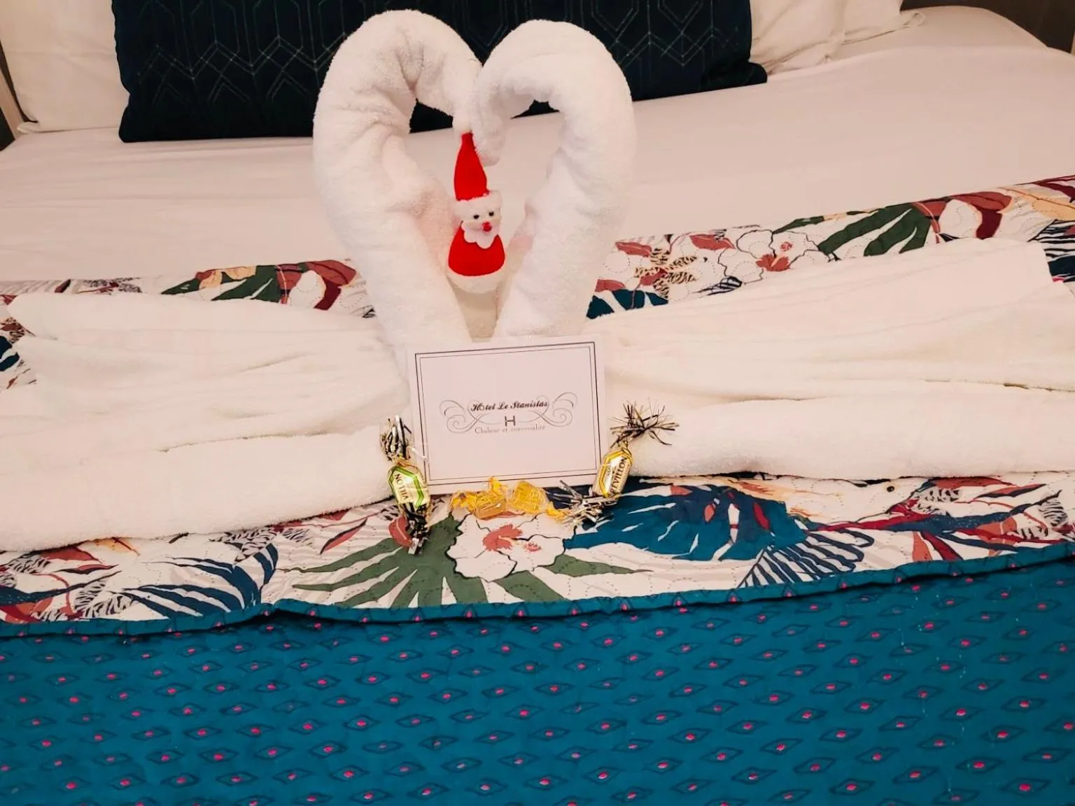 Bed in Hôtel Le Stanislas