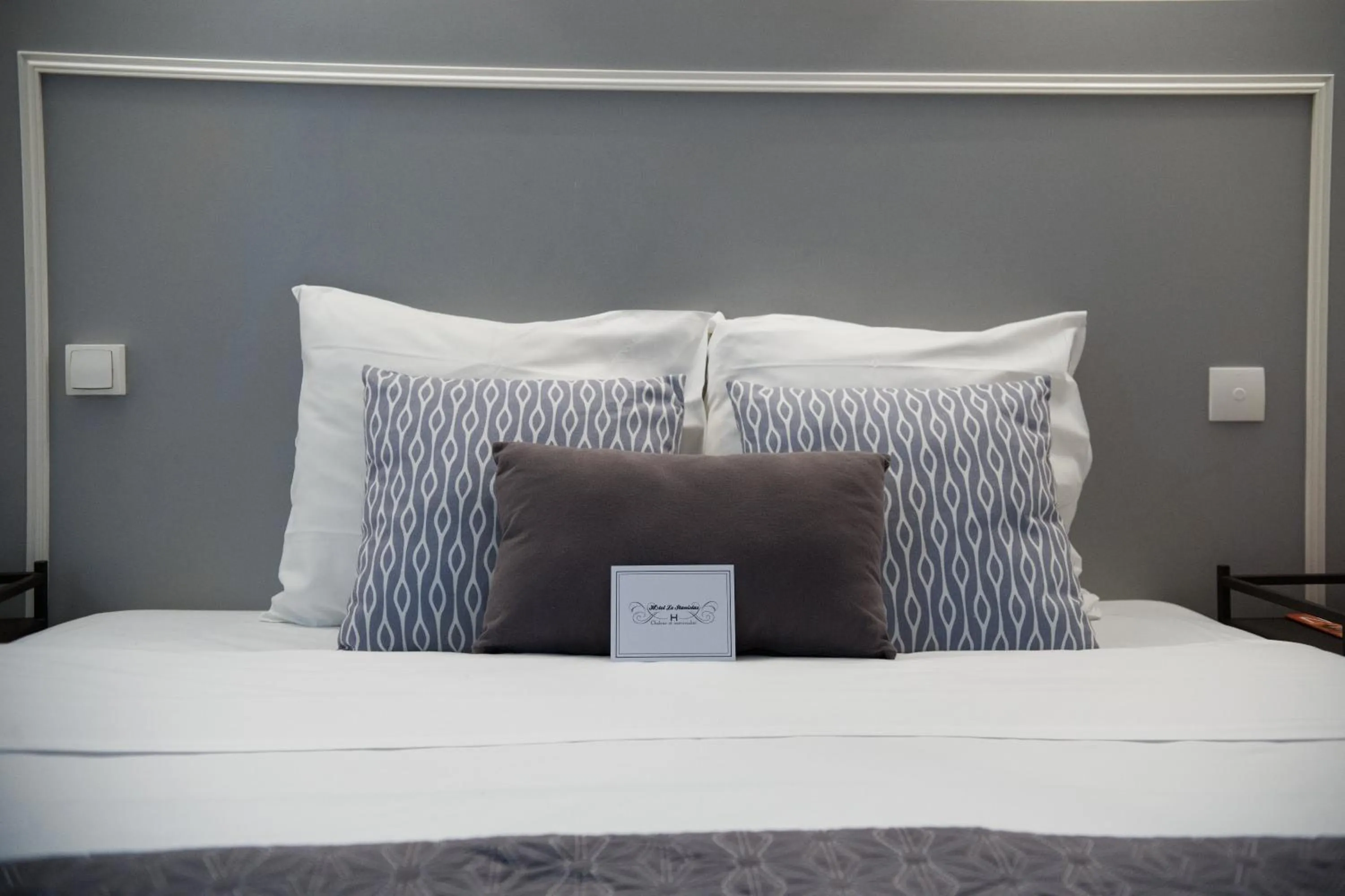 Bed in Hôtel Le Stanislas