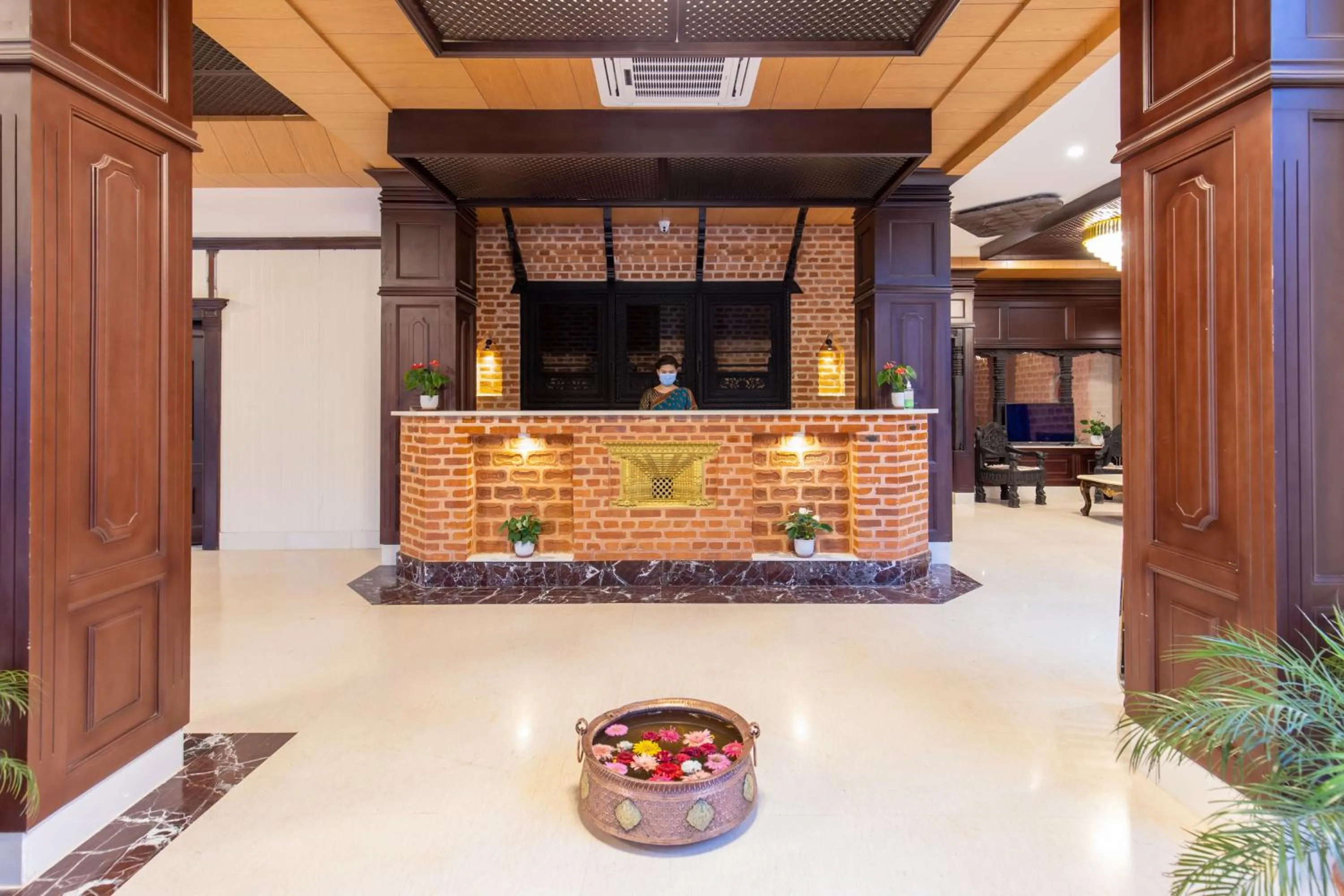 Lobby or reception in Hotel Pabera Heritage Boutique