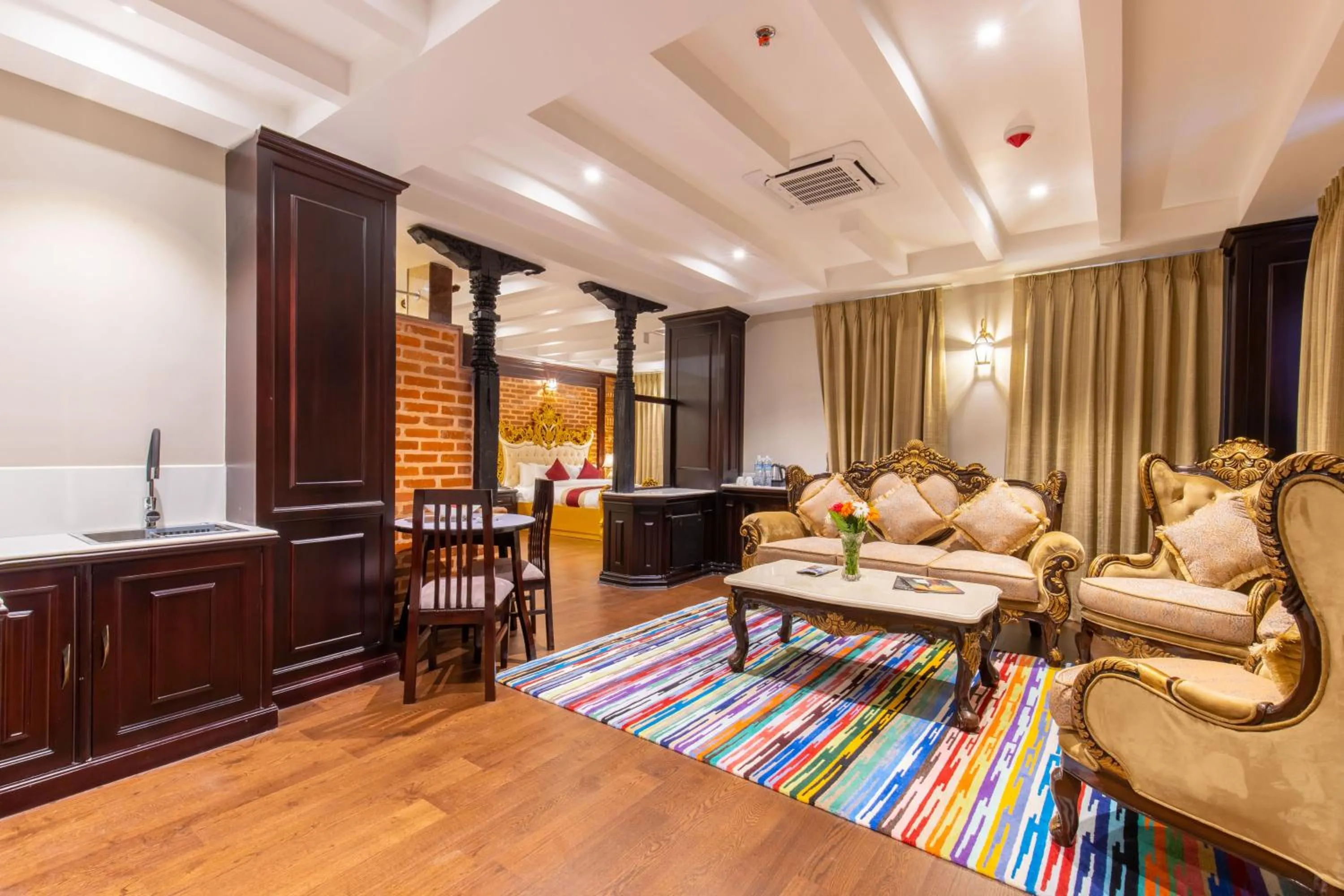 Living room in Hotel Pabera Heritage Boutique