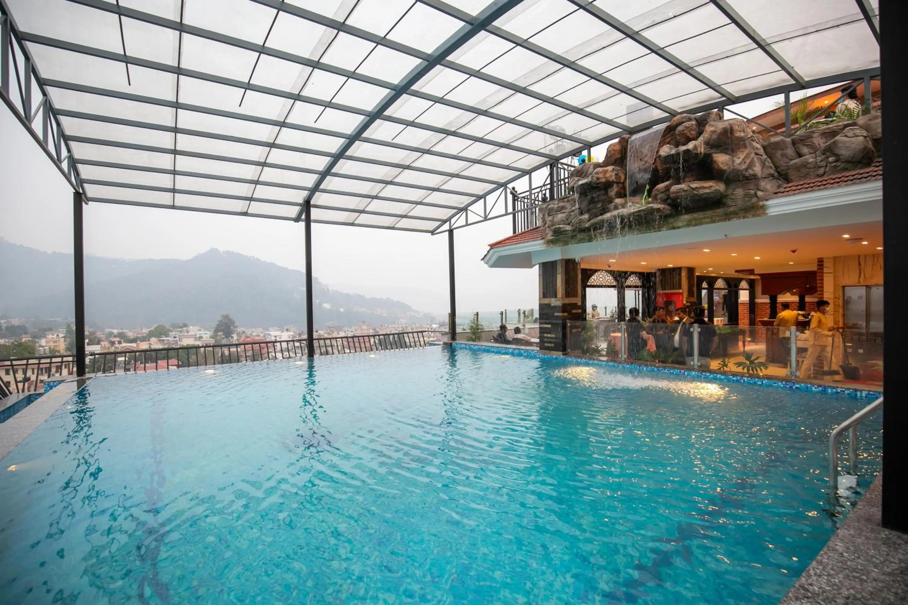 Swimming pool in Hotel Pabera Heritage Boutique