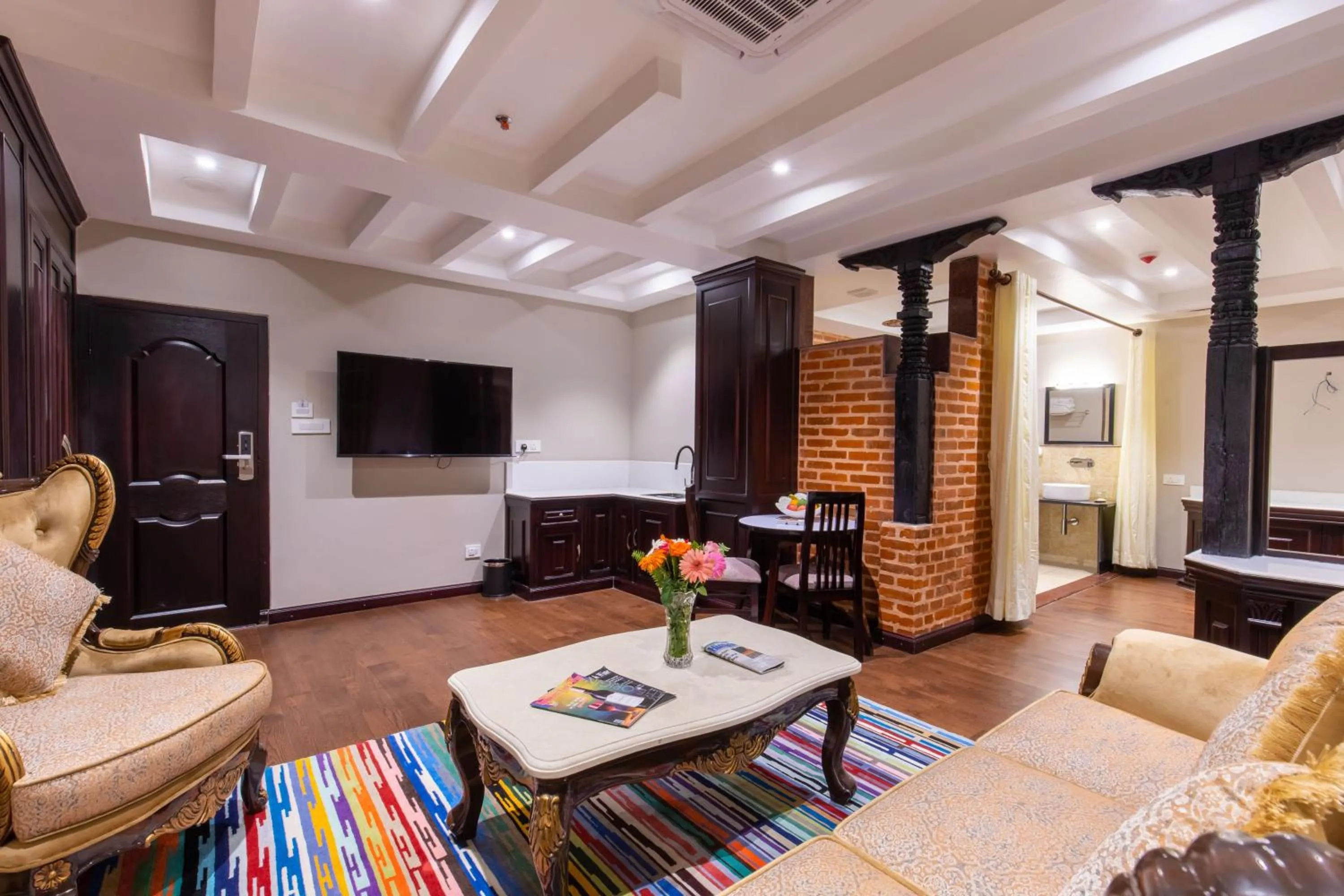 Living room in Hotel Pabera Heritage Boutique