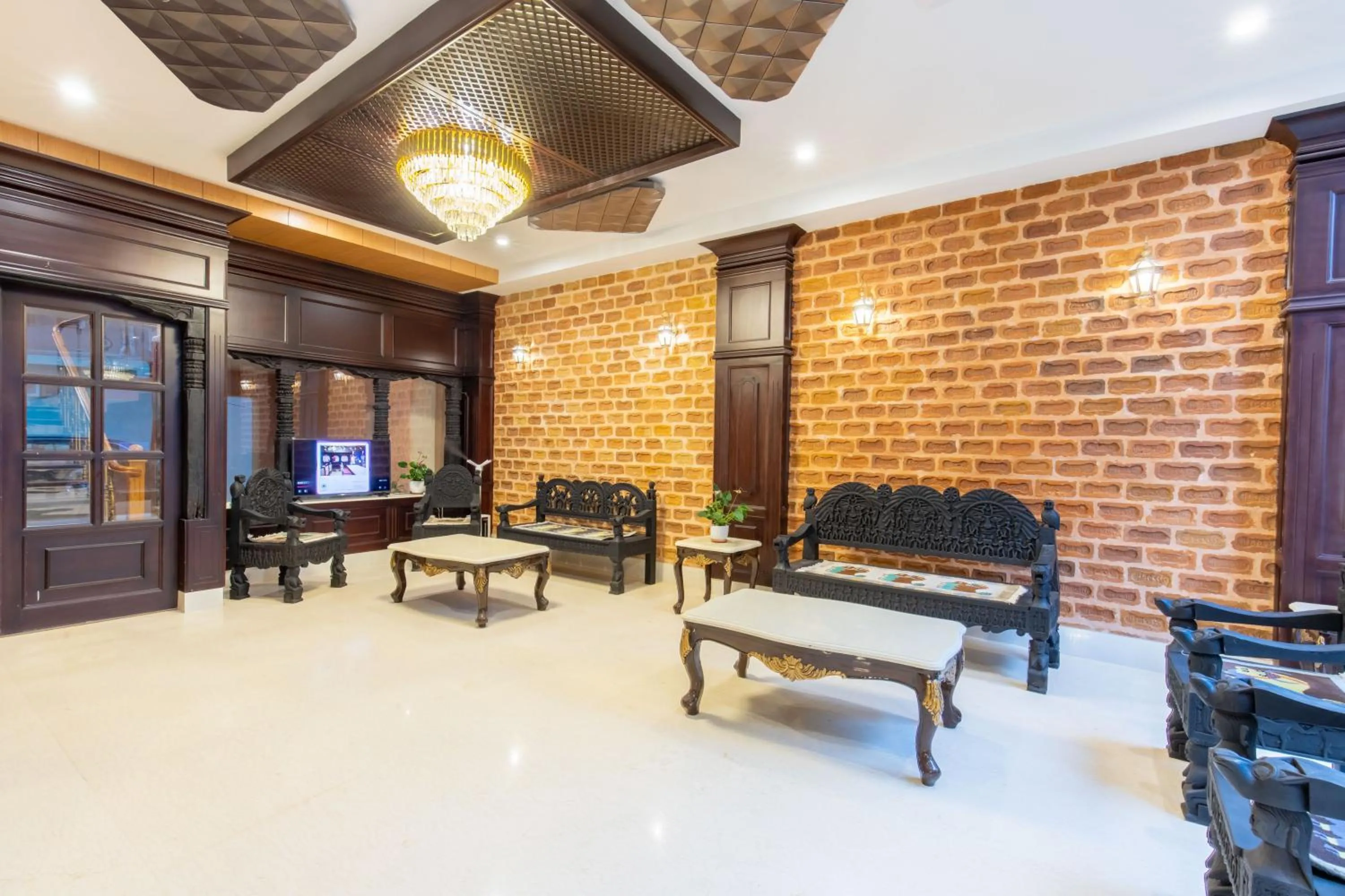 Lobby or reception in Hotel Pabera Heritage Boutique
