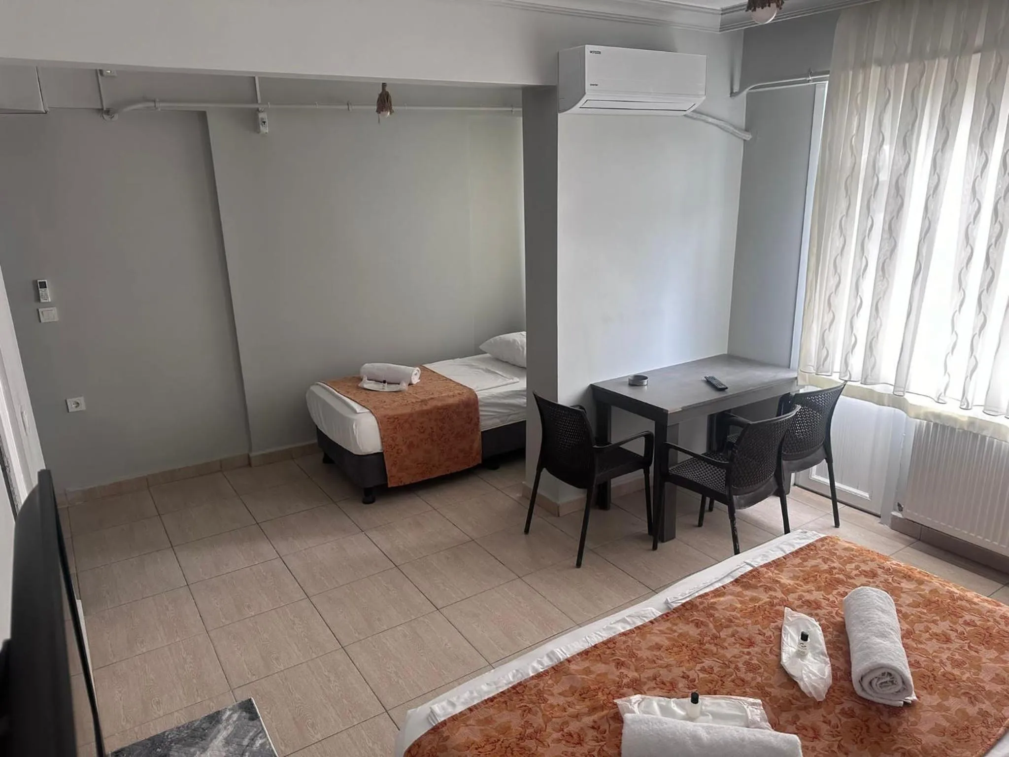 Bed in Güneş Pansiyon