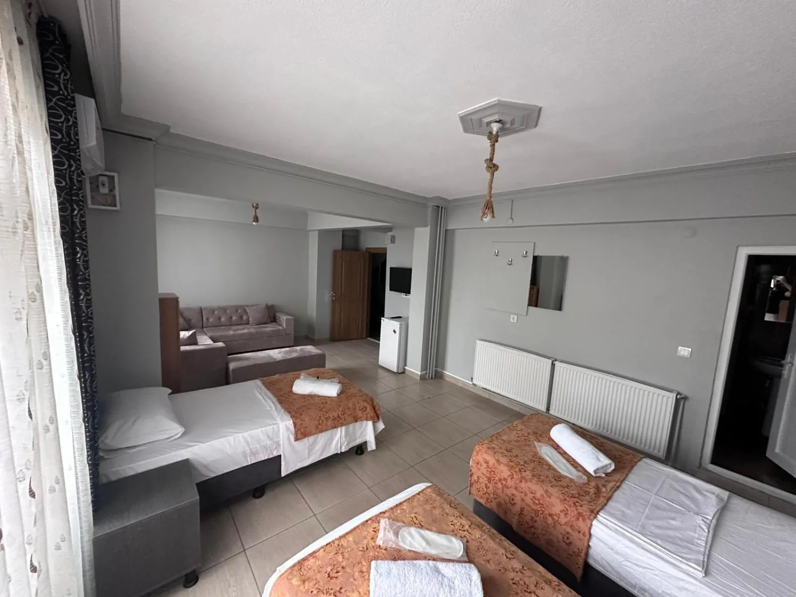 Bed in Güneş Pansiyon