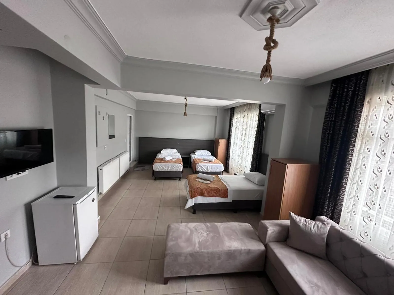 Bed in Güneş Pansiyon