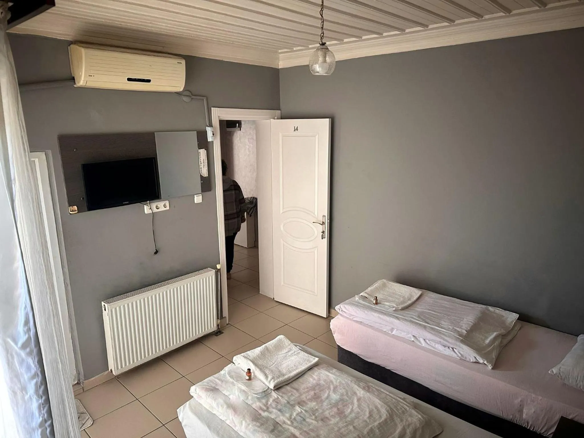 Bed in Güneş Pansiyon