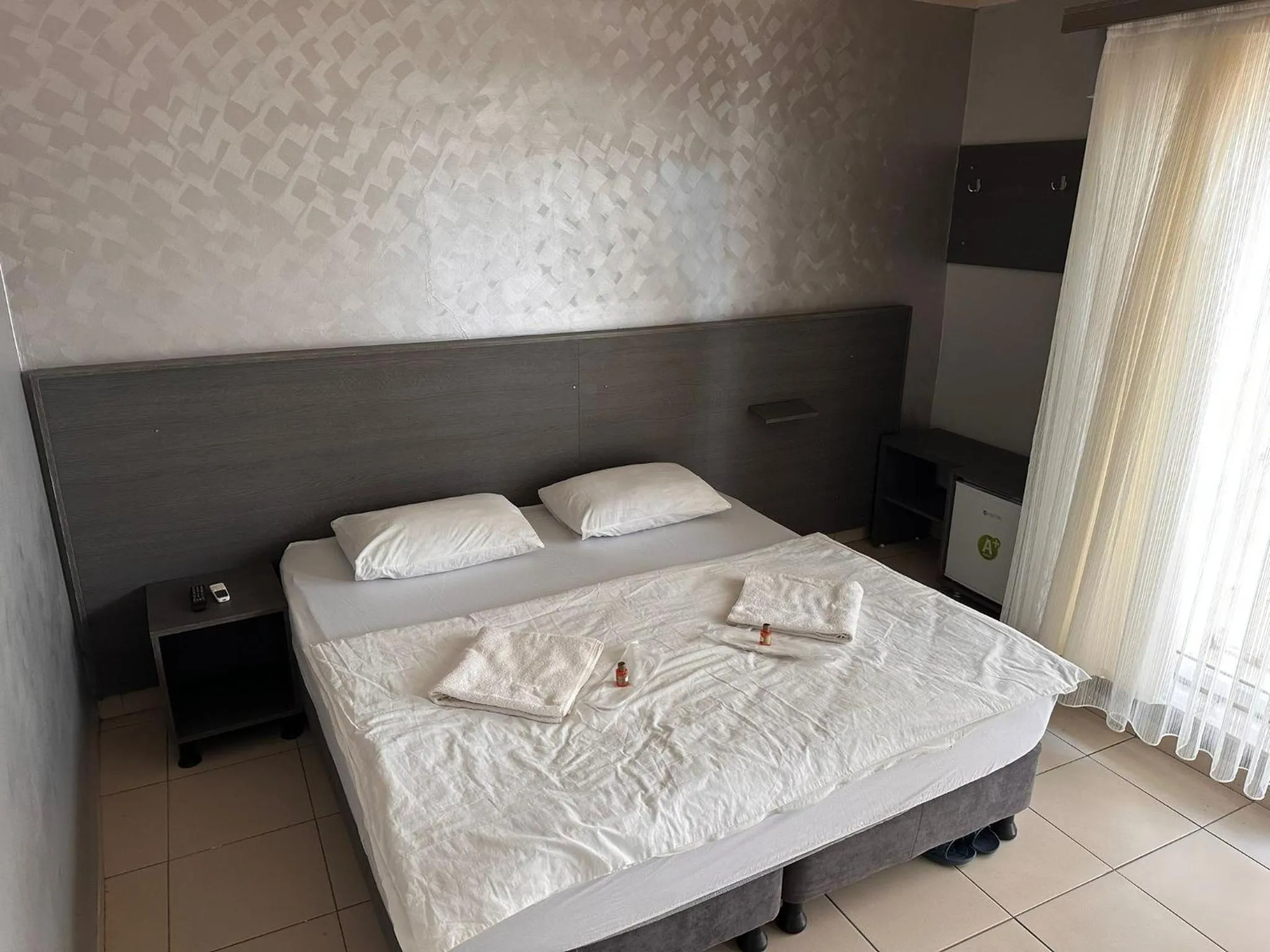 Bed in Güneş Pansiyon