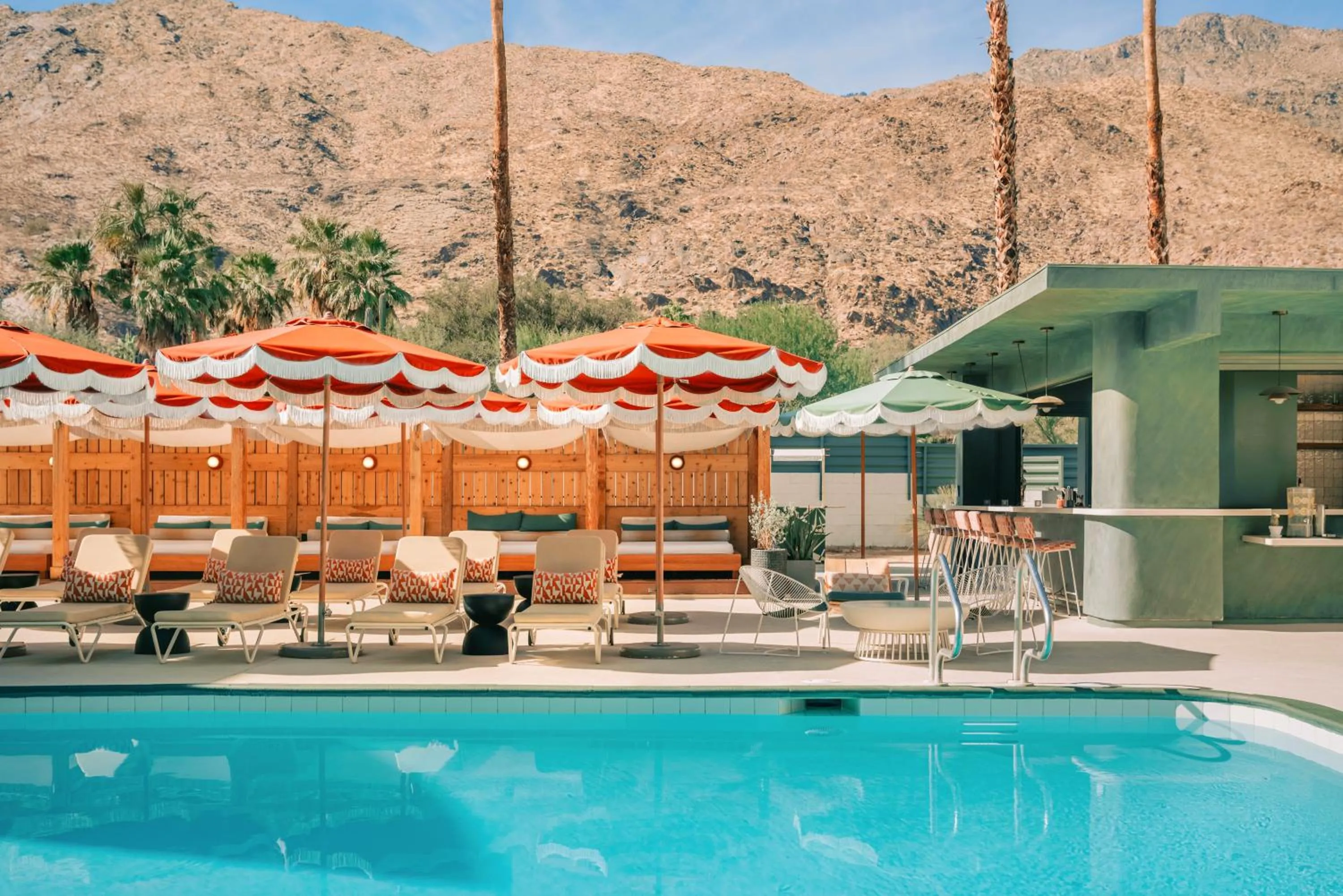 Swimming pool in Royal Sun Palm Springs