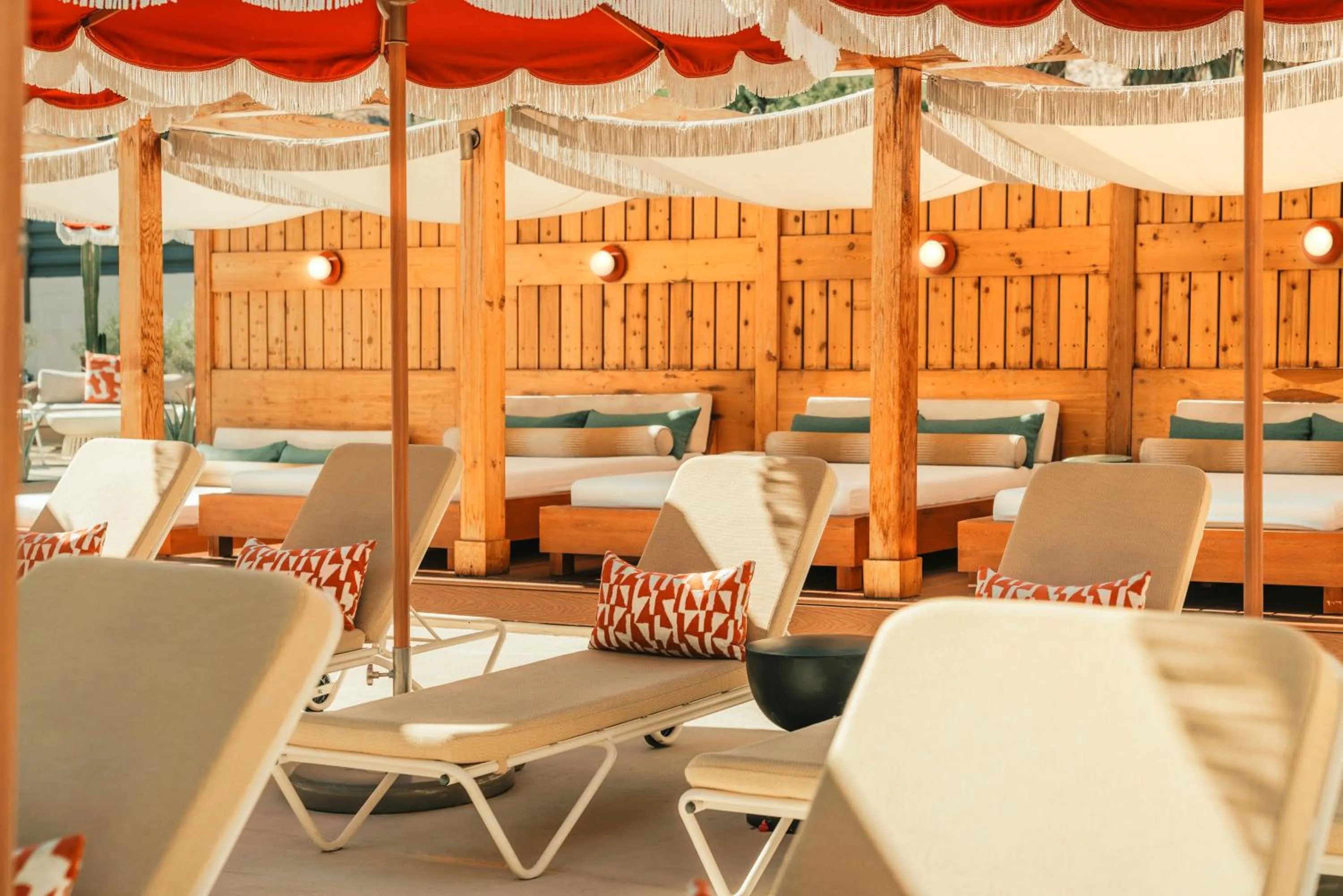 sunbed in Royal Sun Palm Springs