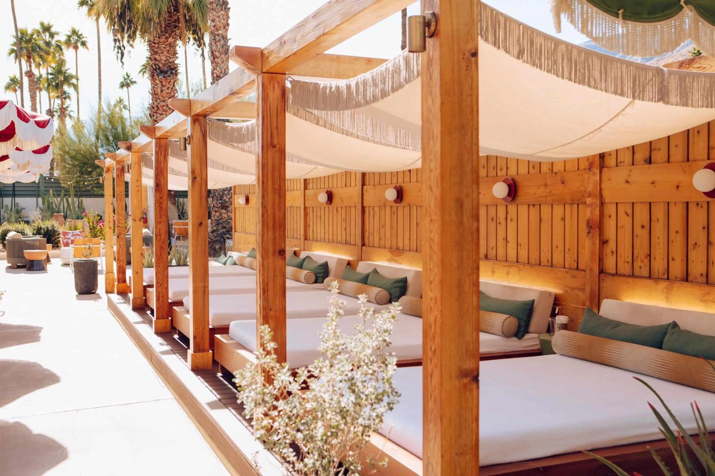 Patio in Life House, Palm Springs