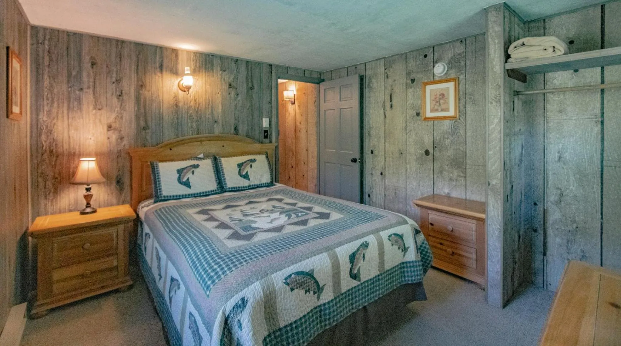 Bed in Swiss Mountain Village