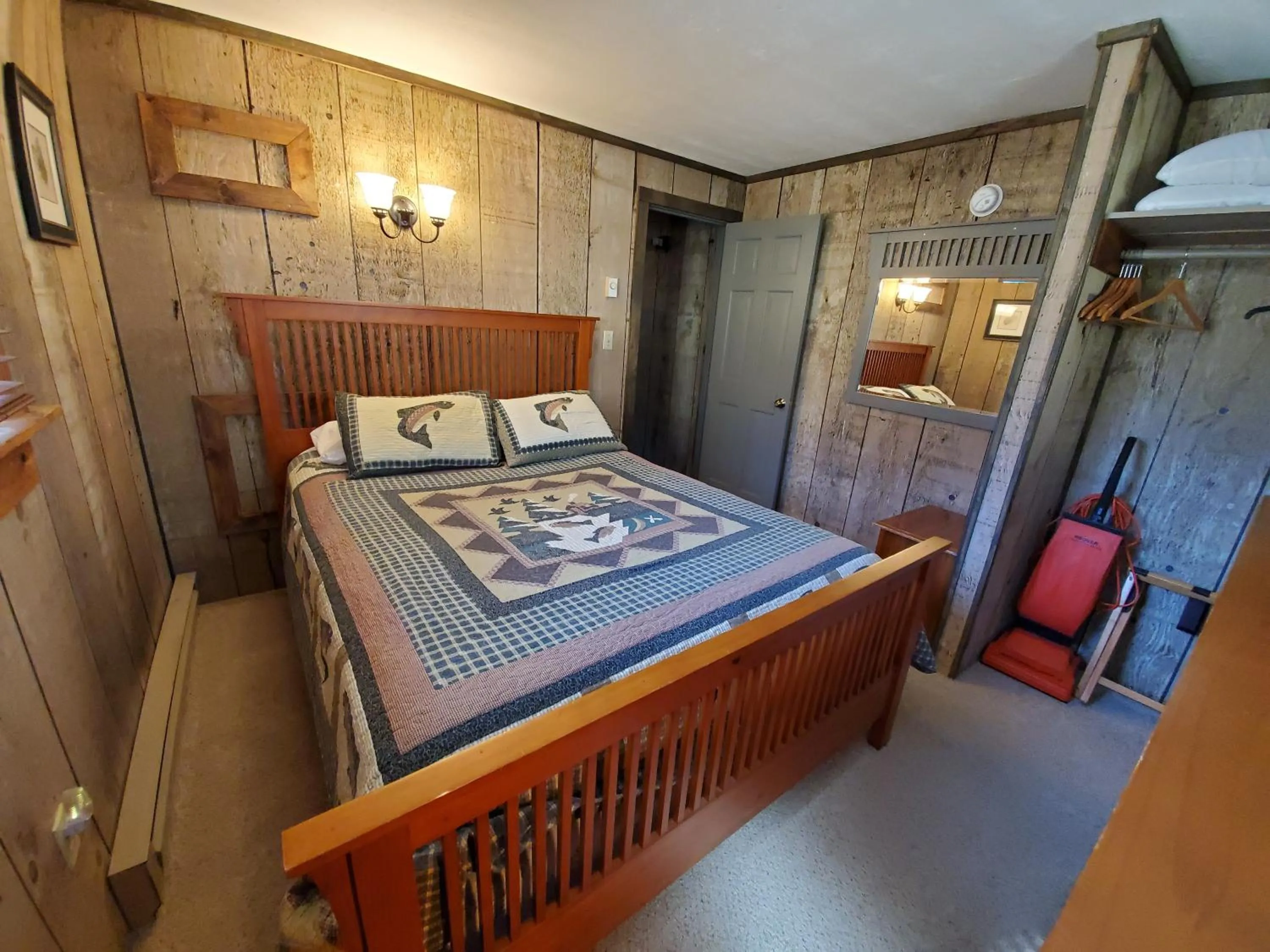 Bed in Swiss Mountain Village