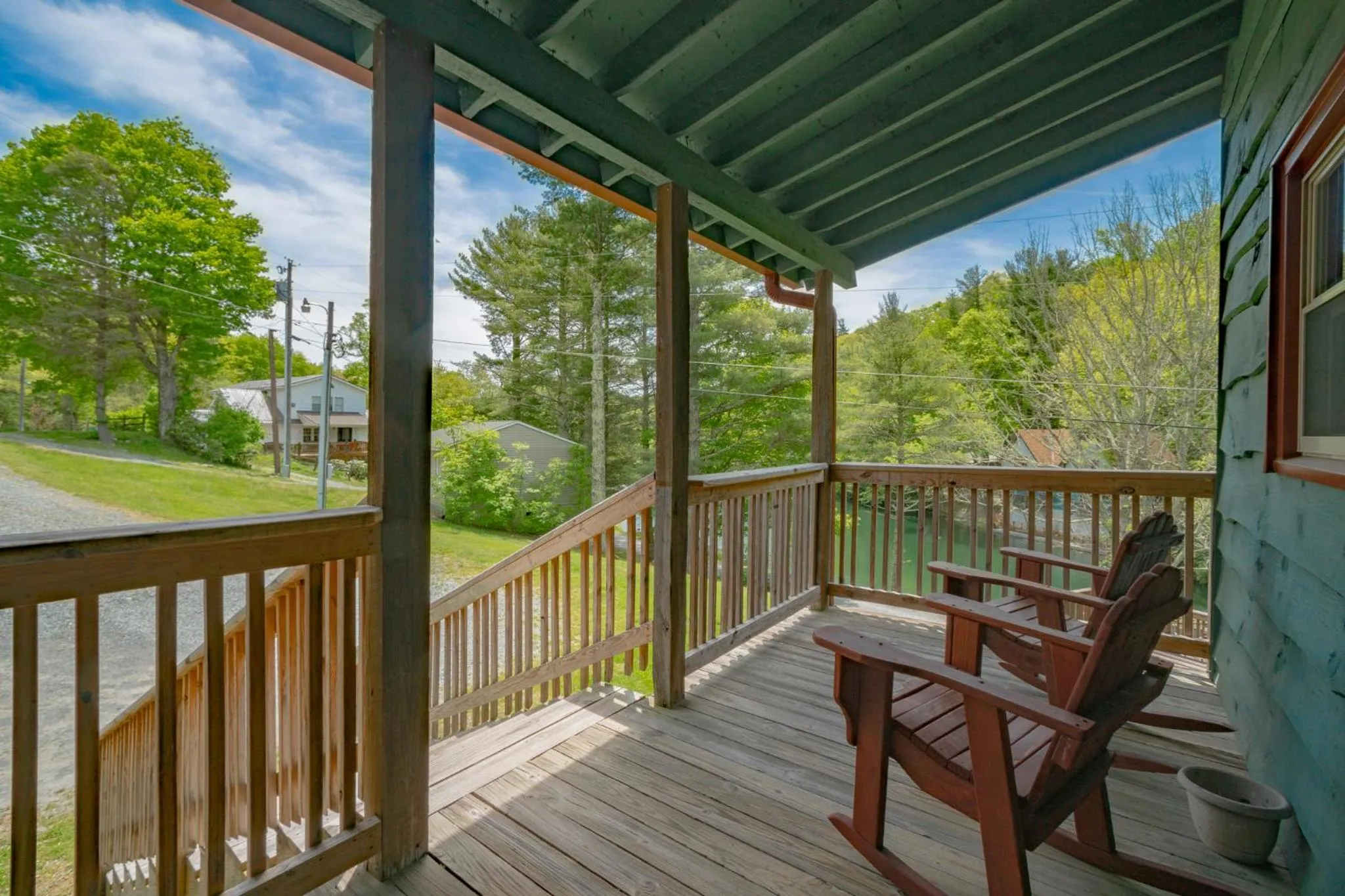 Patio in Swiss Mountain Village