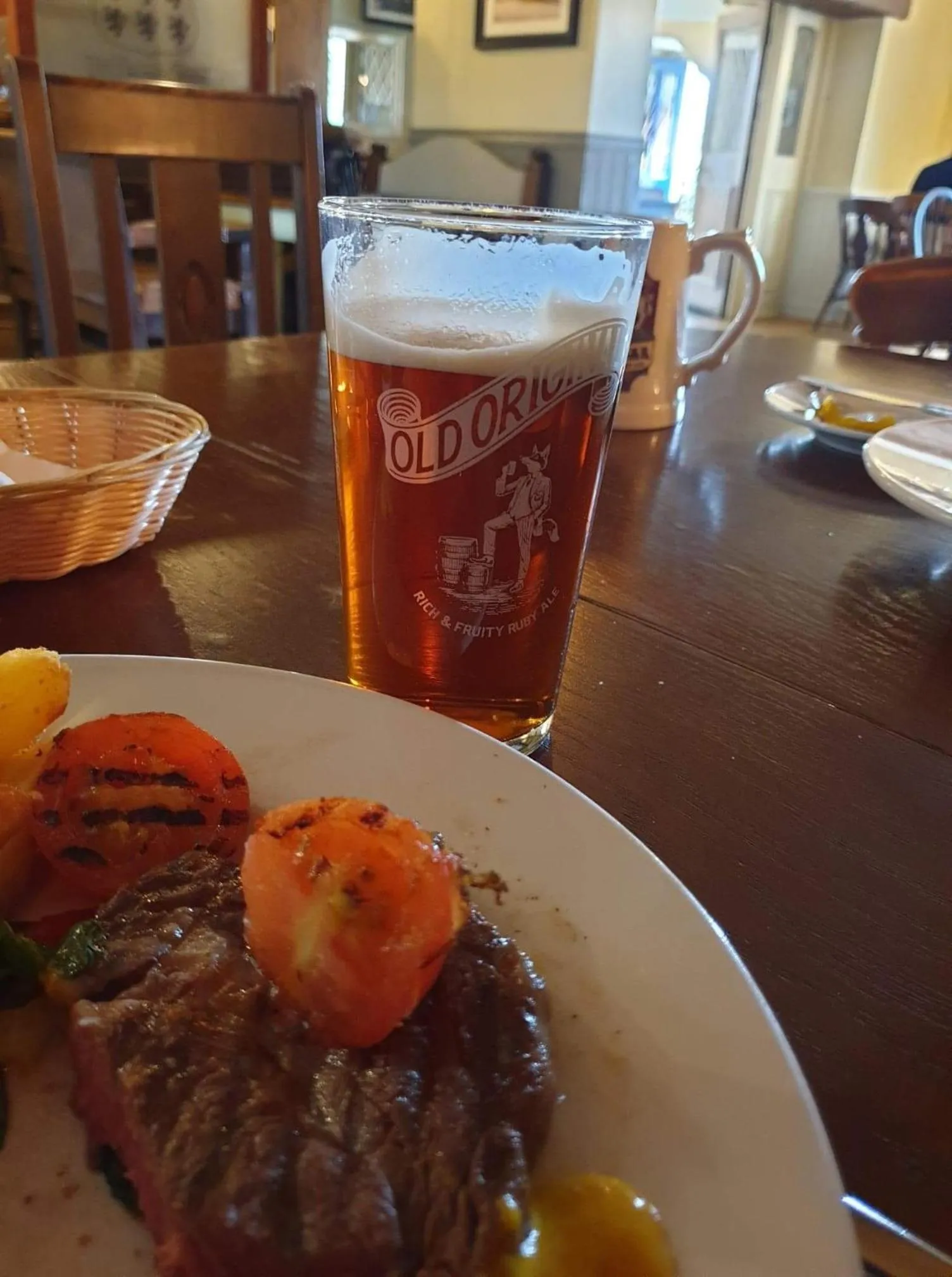 Food and drinks in The Cheney Arms