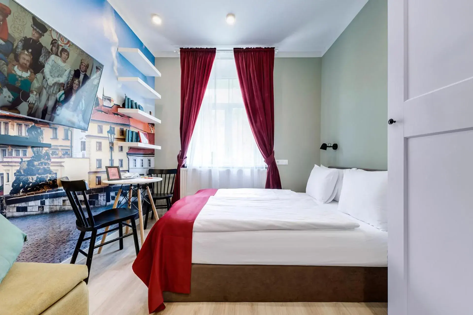 Bed in Revelton Studios Prague Bed in Revelton Studios Prague