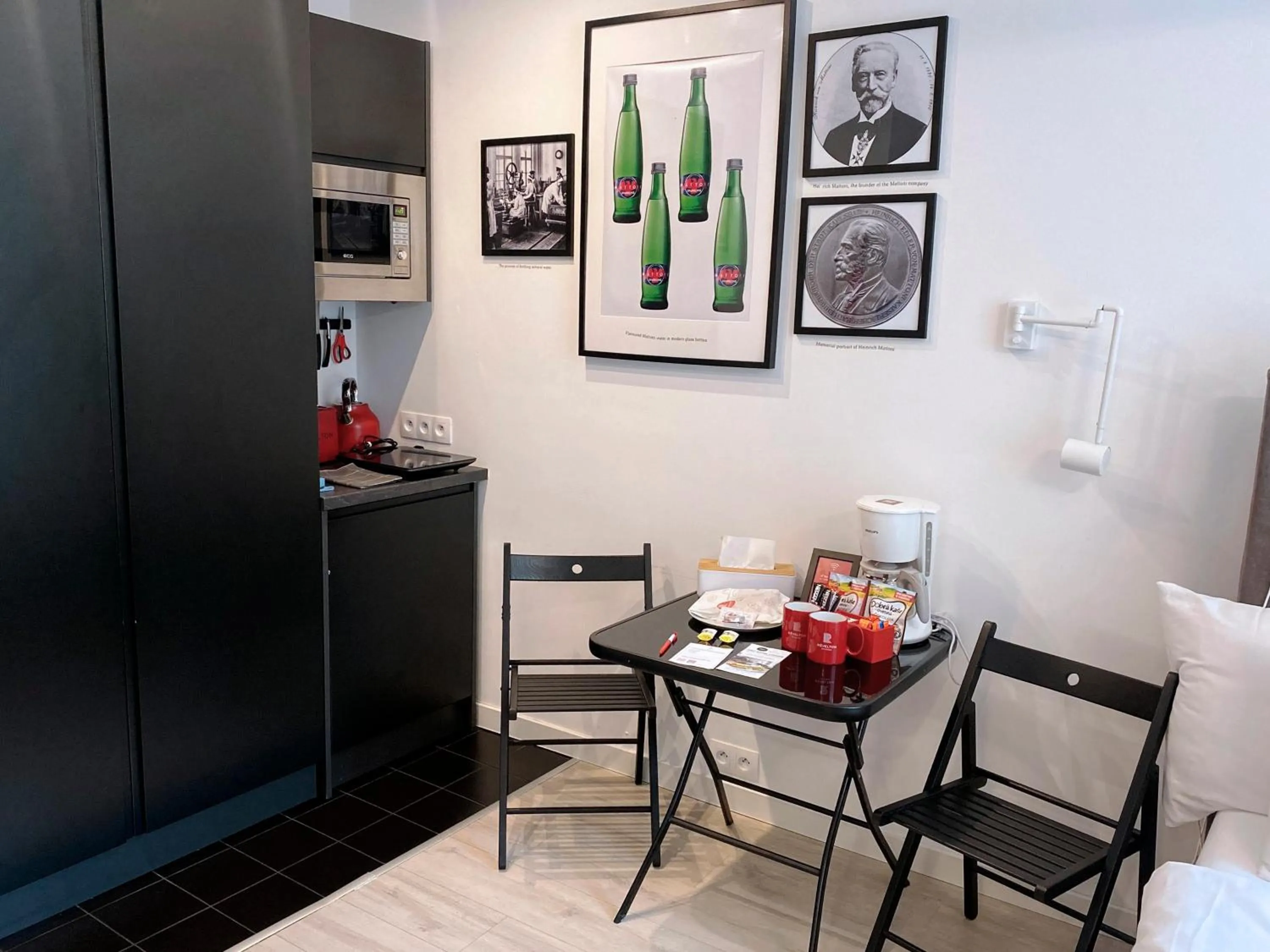 Kitchen or kitchenette in Revelton Studios Prague