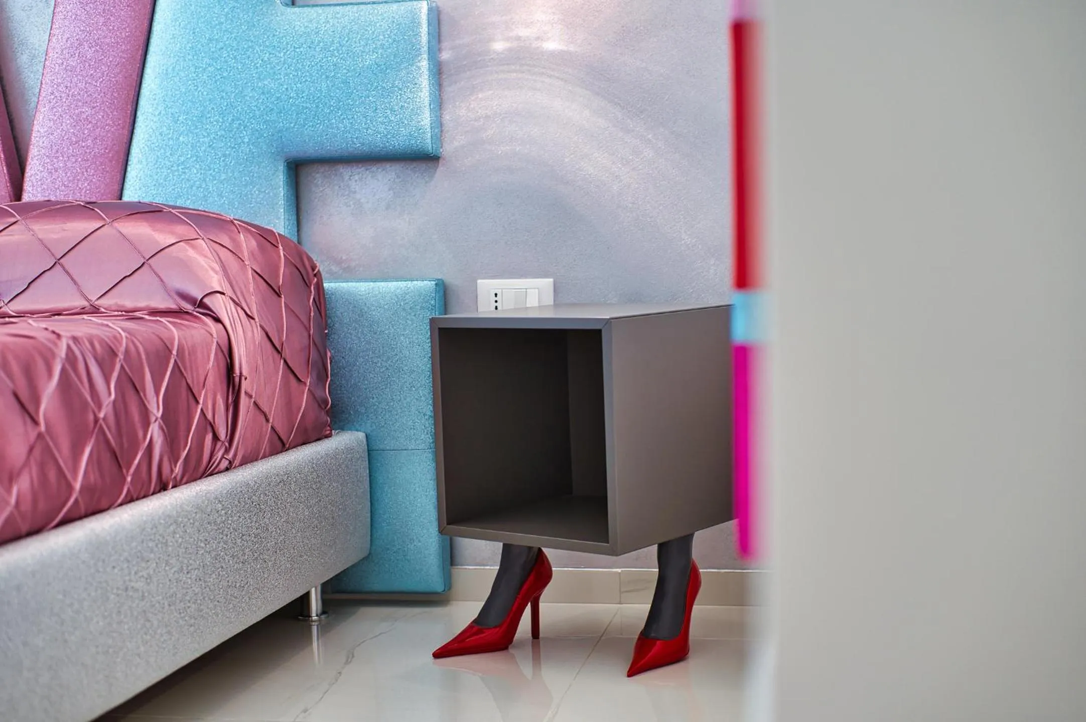 Bedroom, Bed in DISTINTO SUITE & ROOMS