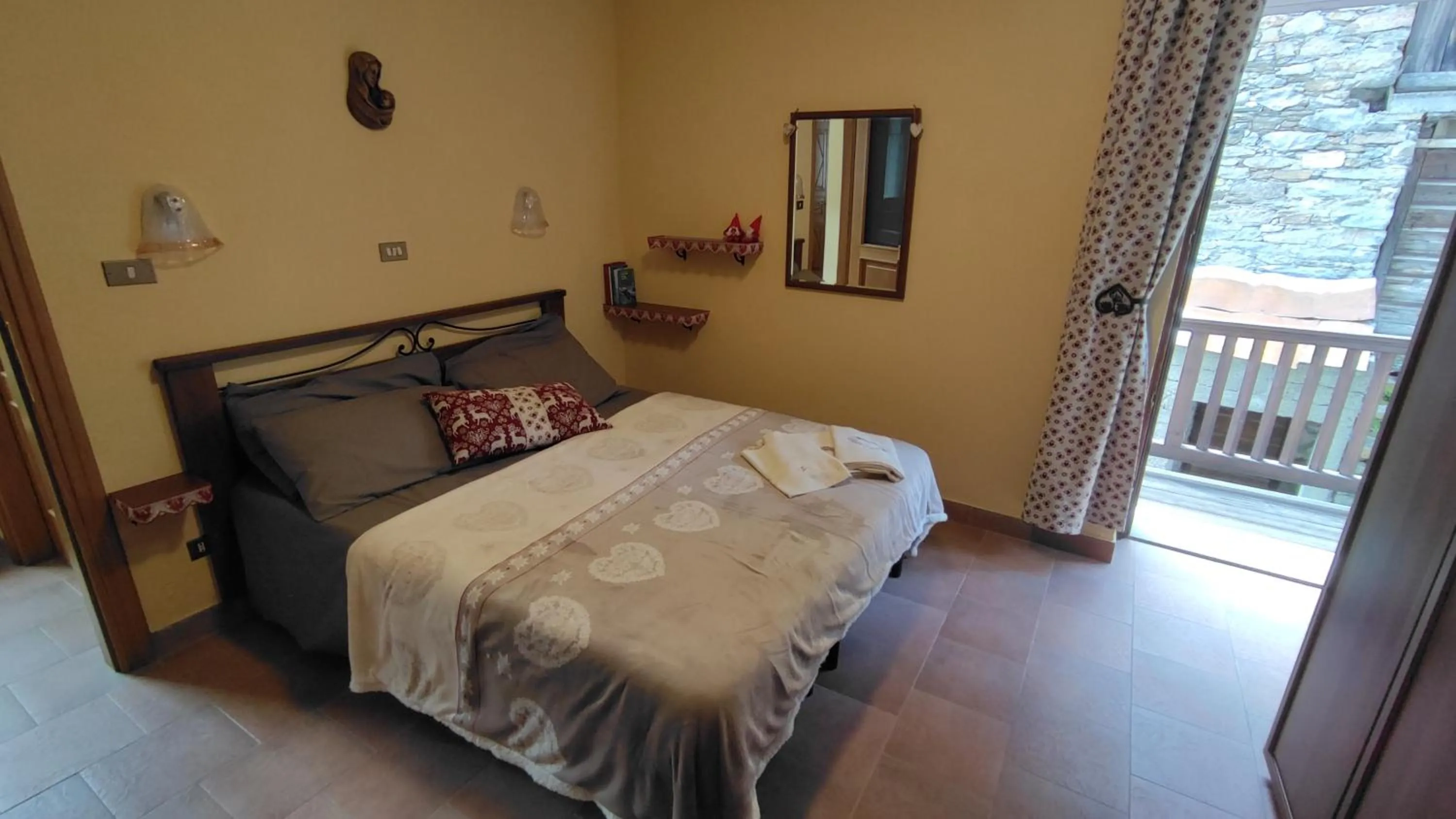 Bed in Casa Vacanze: Maison Des Gnomes