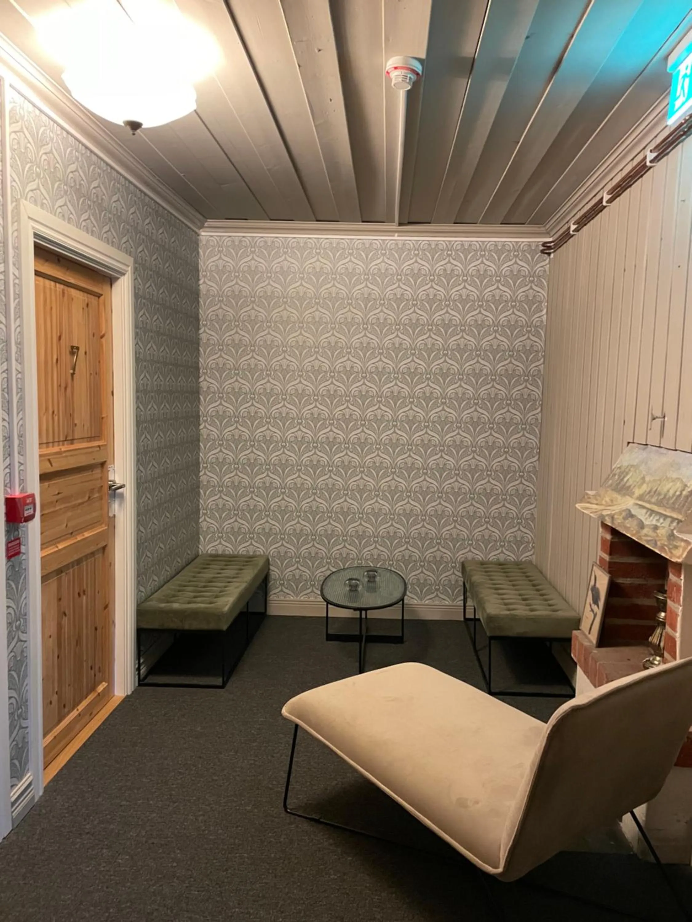 Seating area in Villa Lyckan