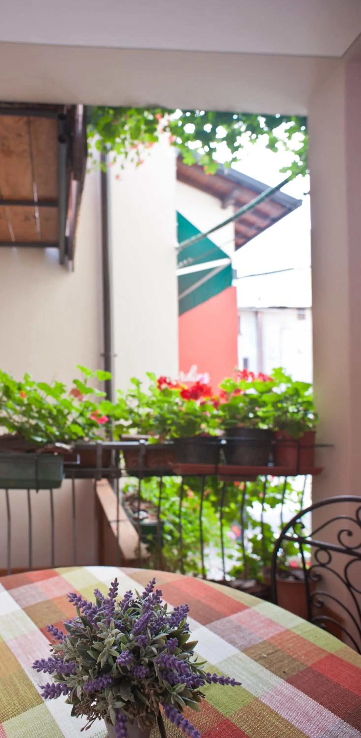 Balcony/Terrace in B&B Il Pettirosso