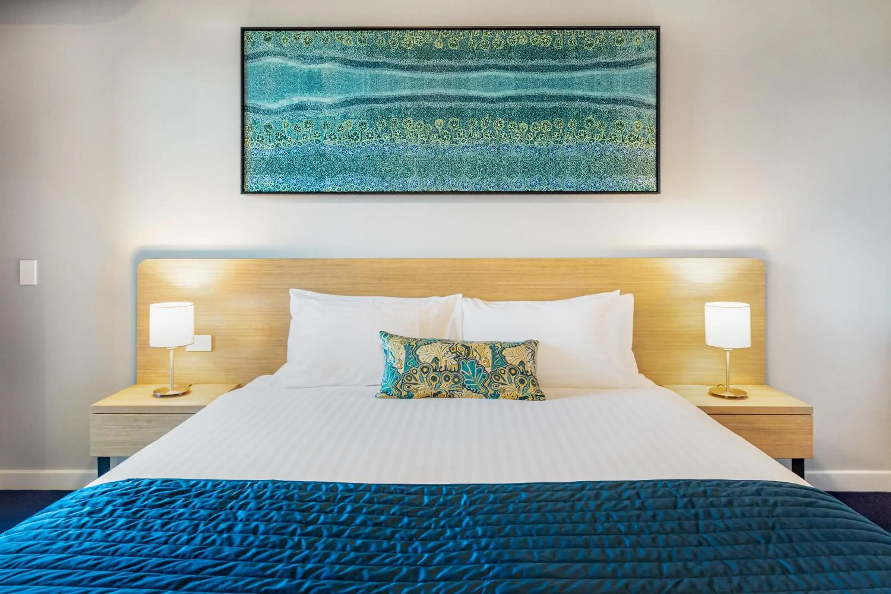 Bed in Nesuto Curtin Perth Hotel Bed in Nesuto Curtin Perth Hotel