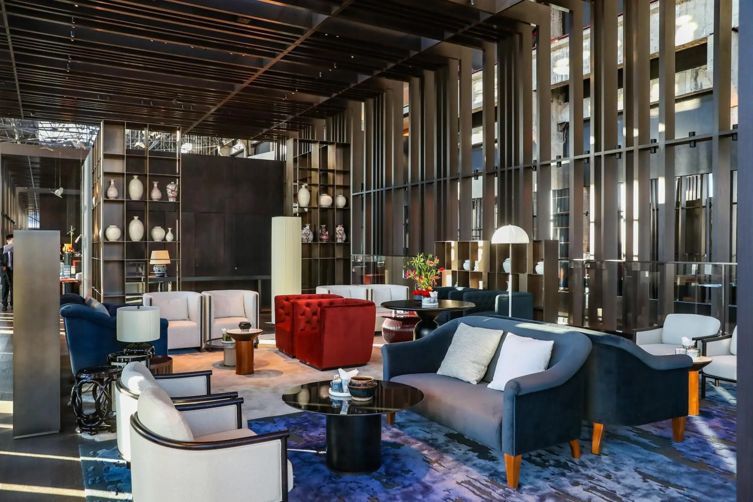 Lounge or bar in Shangri-La Shougang Park, Beijing Lounge or bar in Shangri-La Shougang Park, Beijing