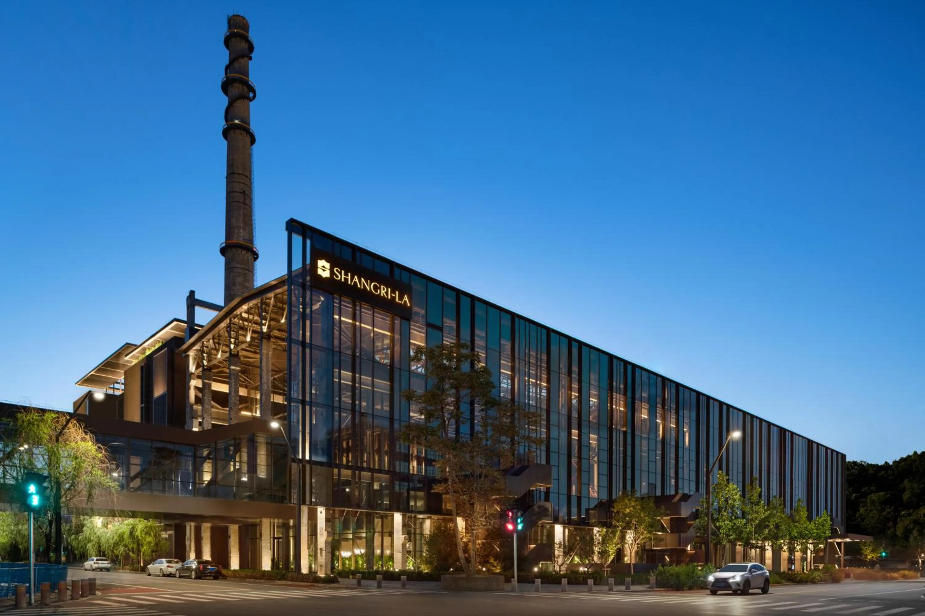 Property building in Shangri-La Shougang Park, Beijing