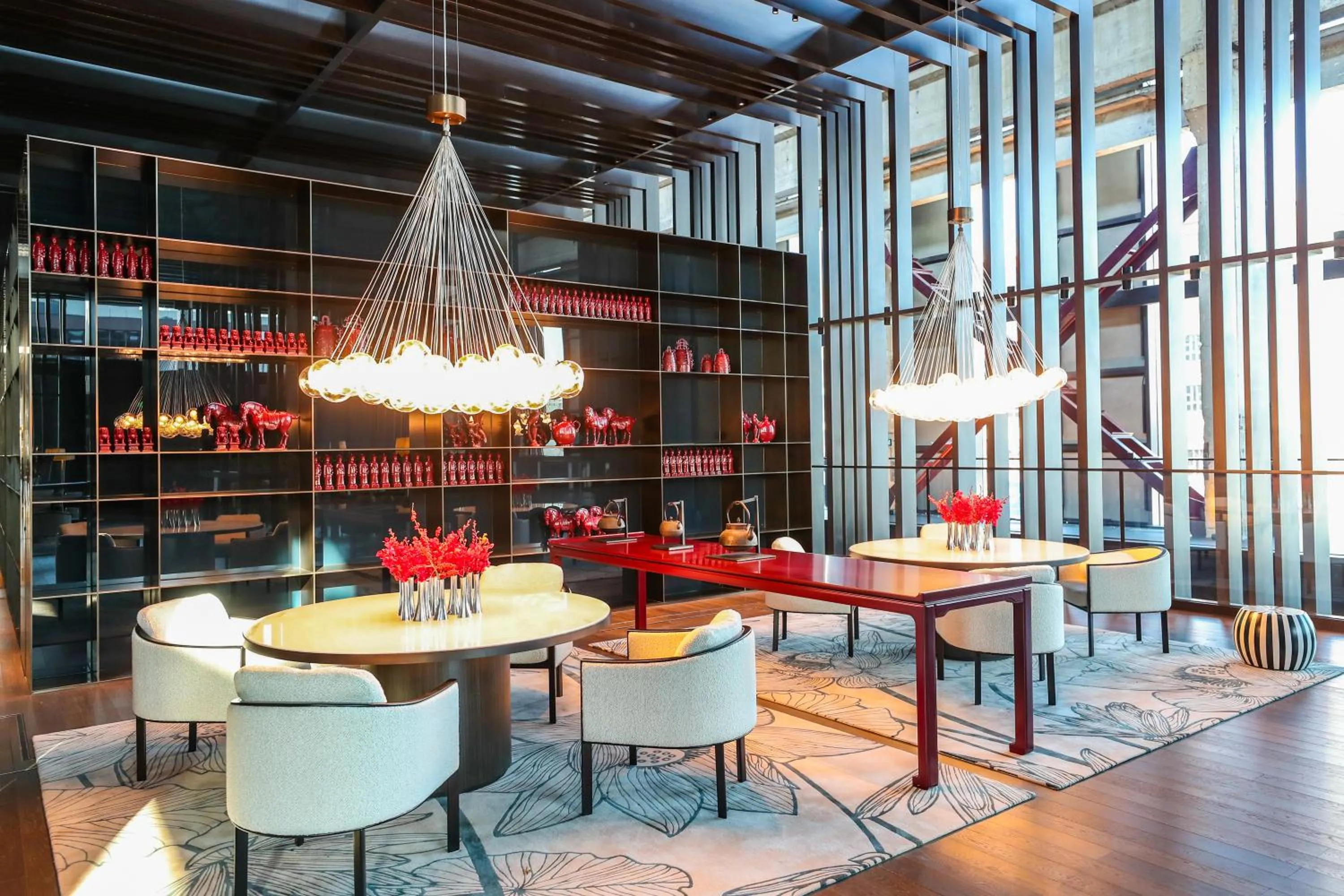 Lounge or bar in Shangri-La Shougang Park, Beijing