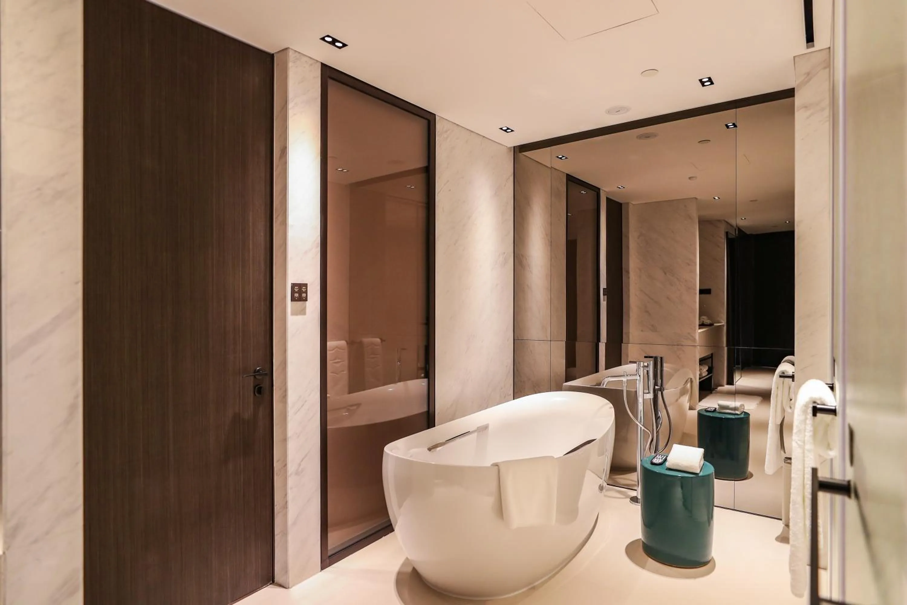Bathroom in Shangri-La Shougang Park, Beijing