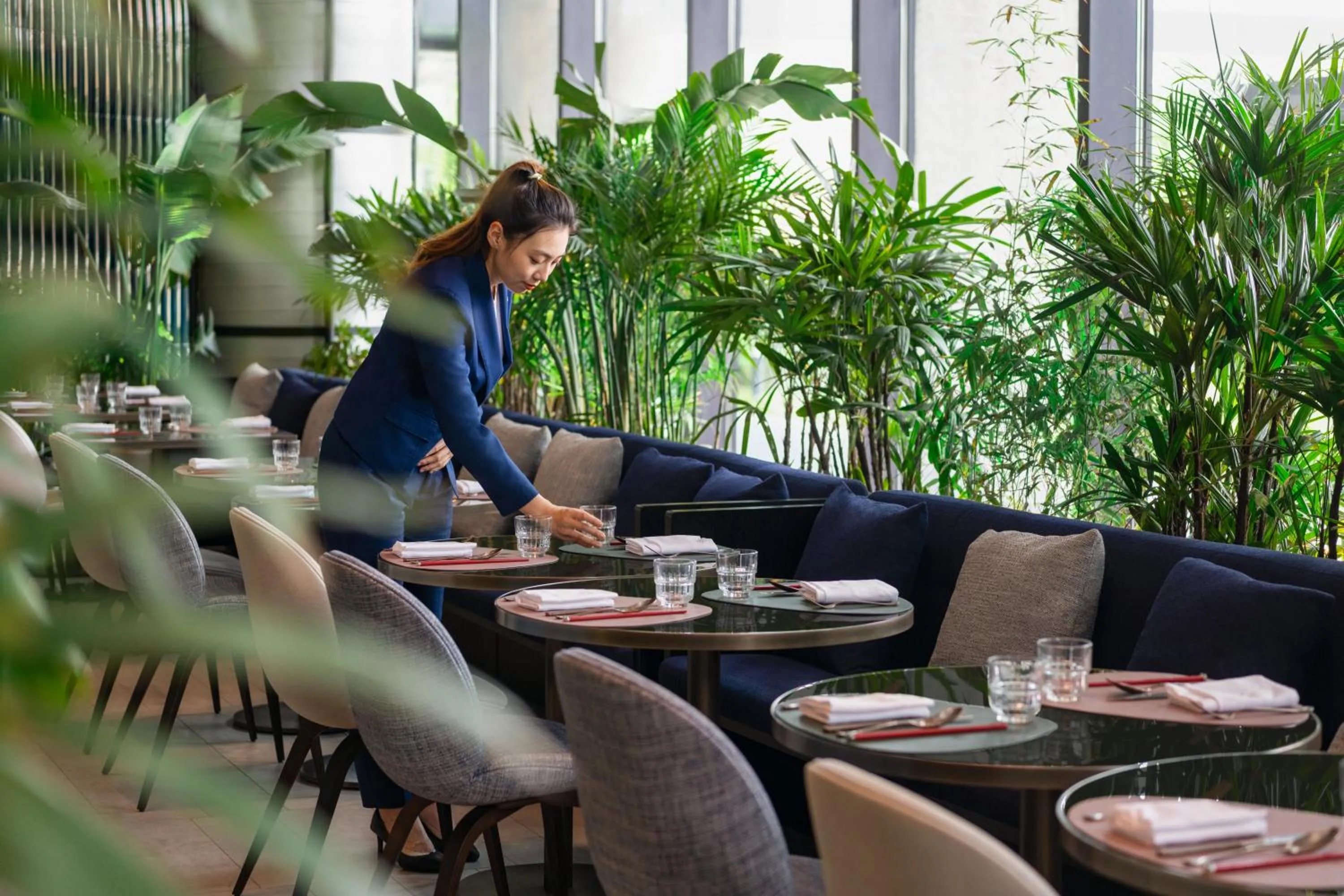 Restaurant/places to eat in Shangri-La Shougang Park, Beijing