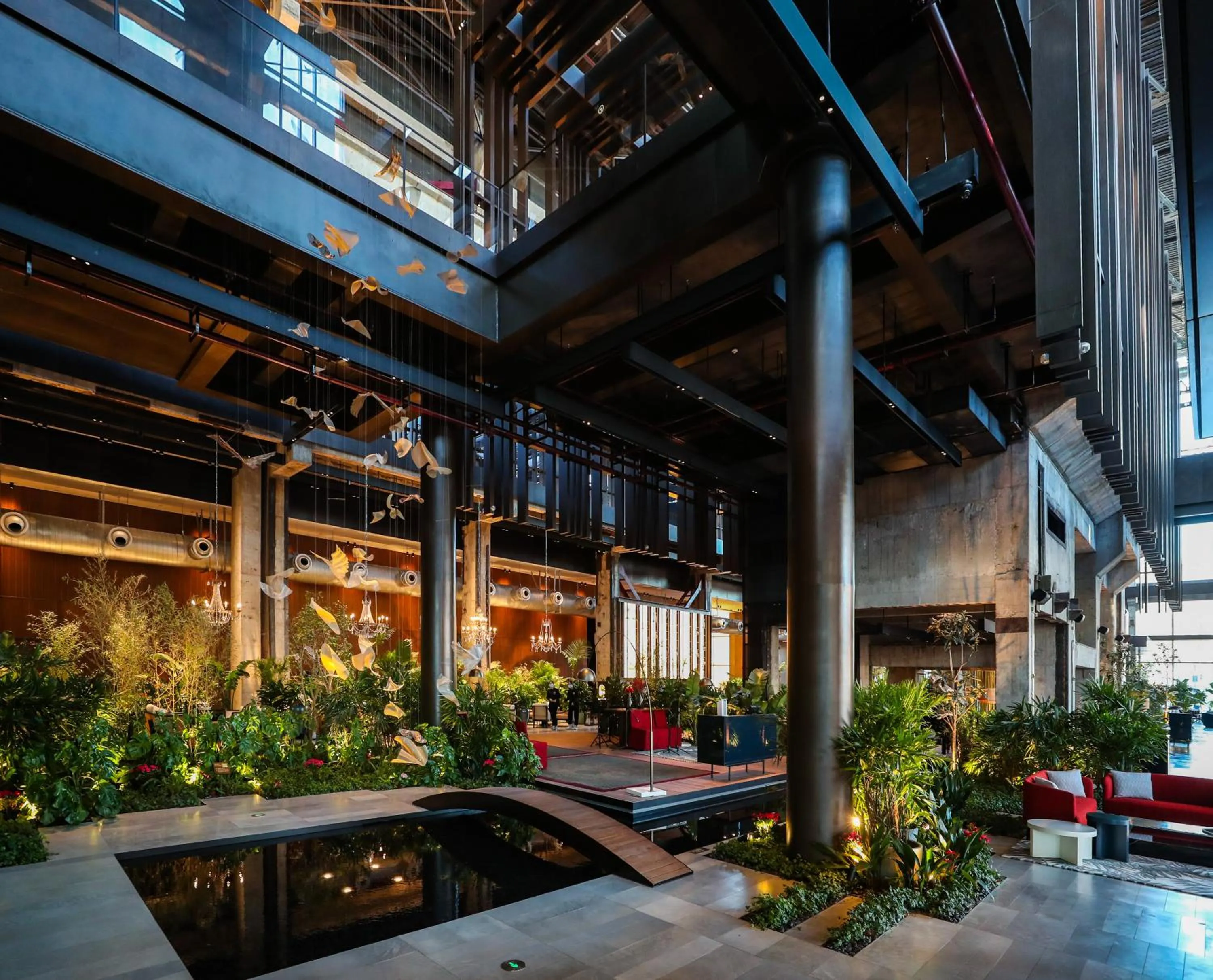 Facade/entrance in Shangri-La Shougang Park, Beijing