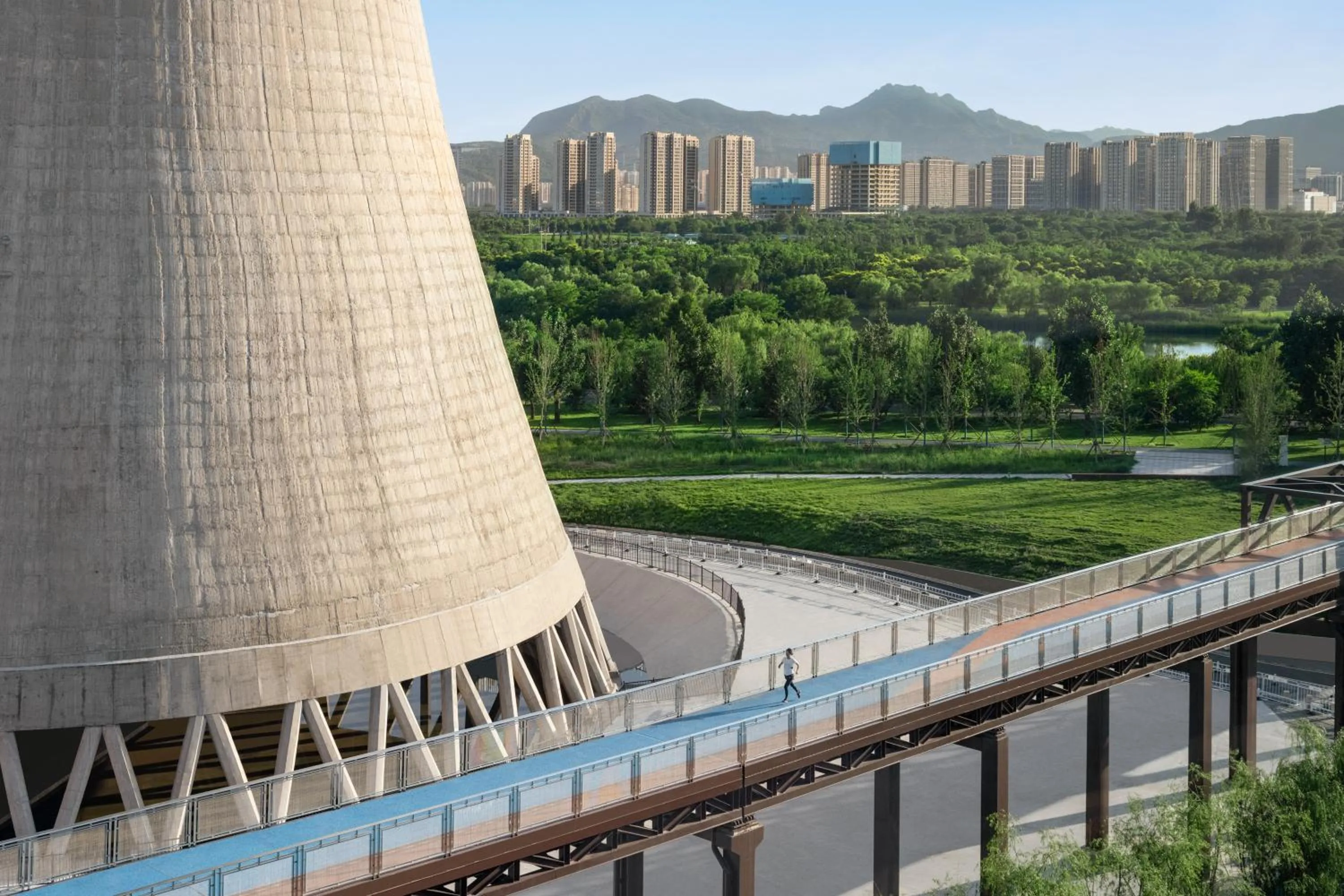 Nearby landmark in Shangri-La Shougang Park, Beijing