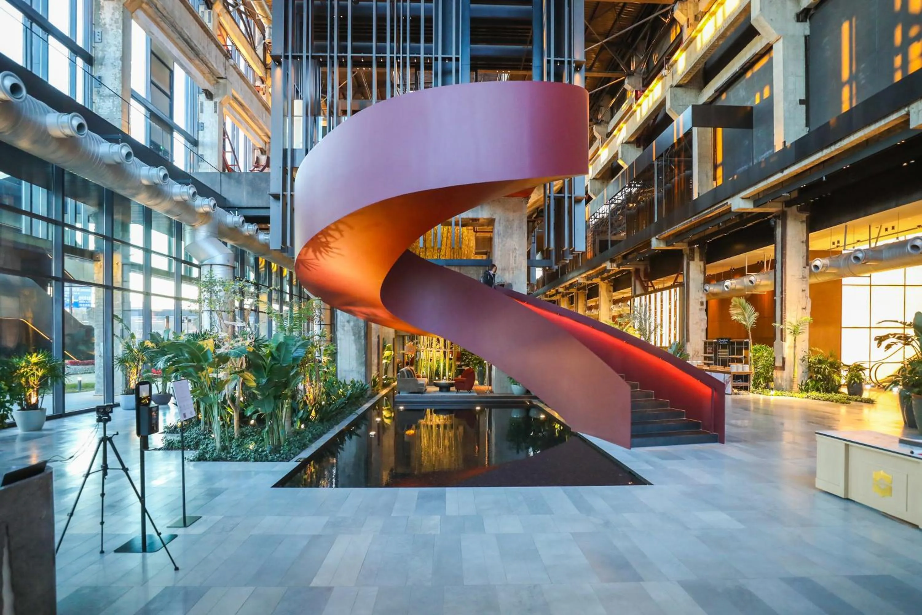 Property building in Shangri-La Shougang Park, Beijing