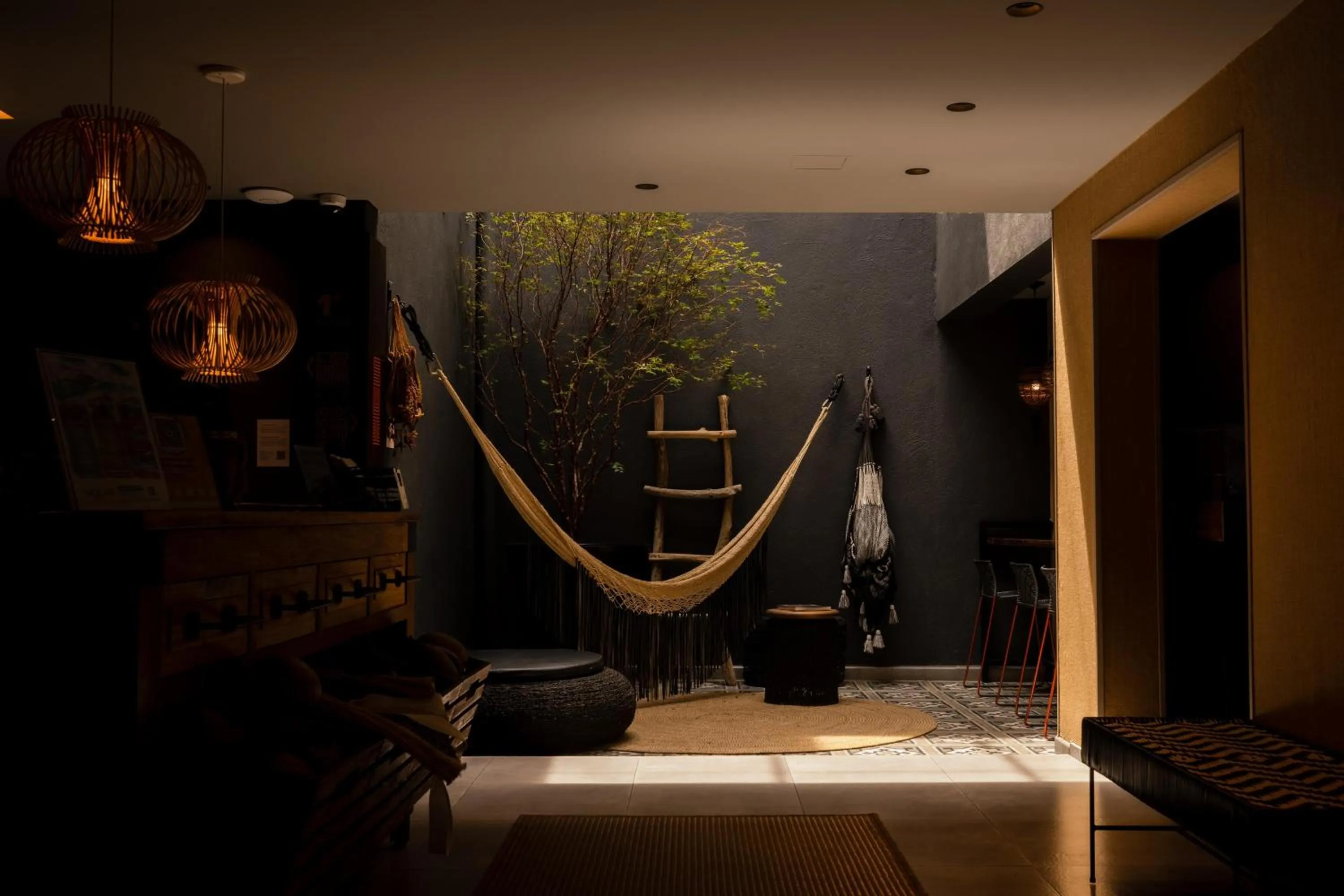 Seating area in Sui Boutique Hotel