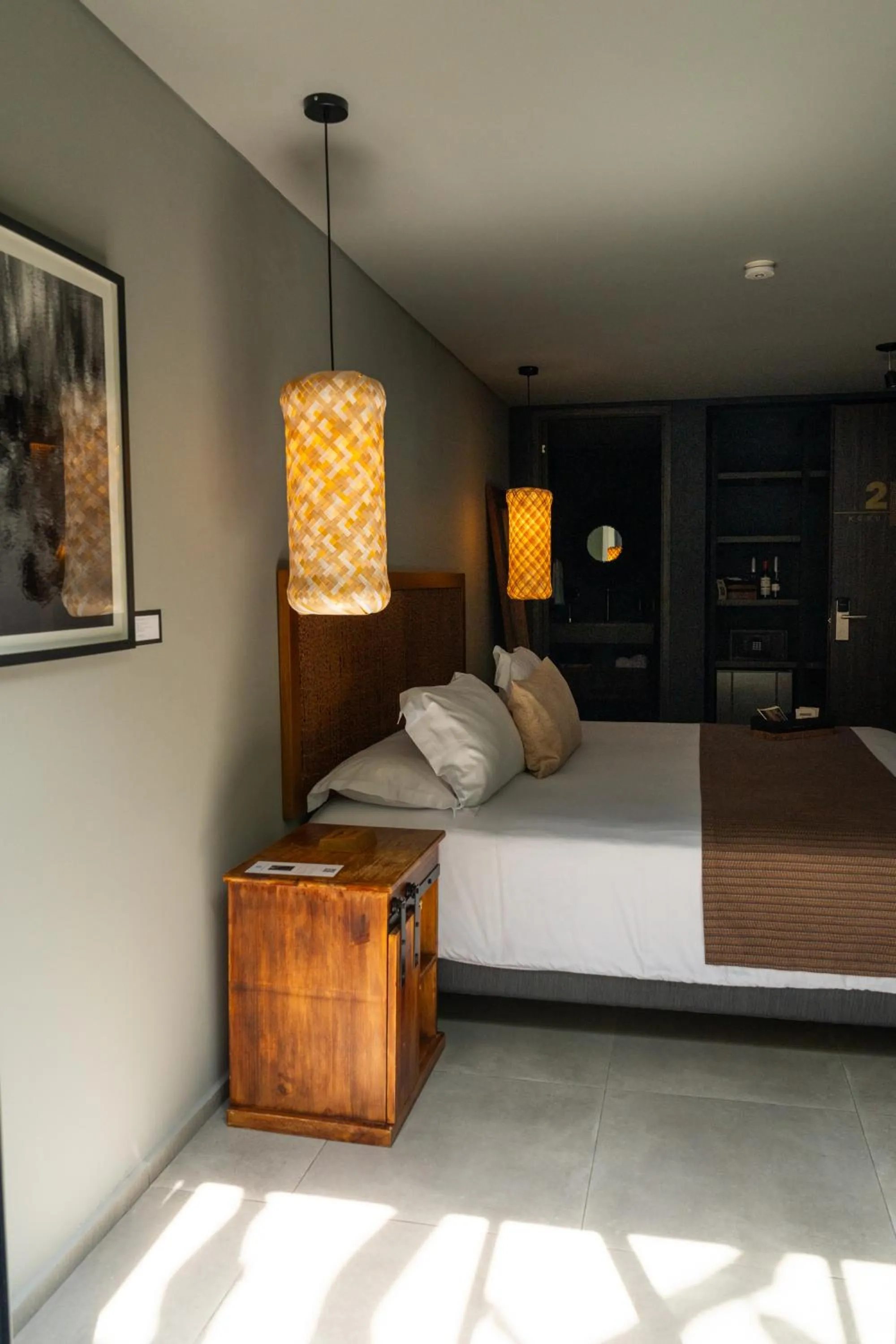 Bed in Sui Boutique Hotel