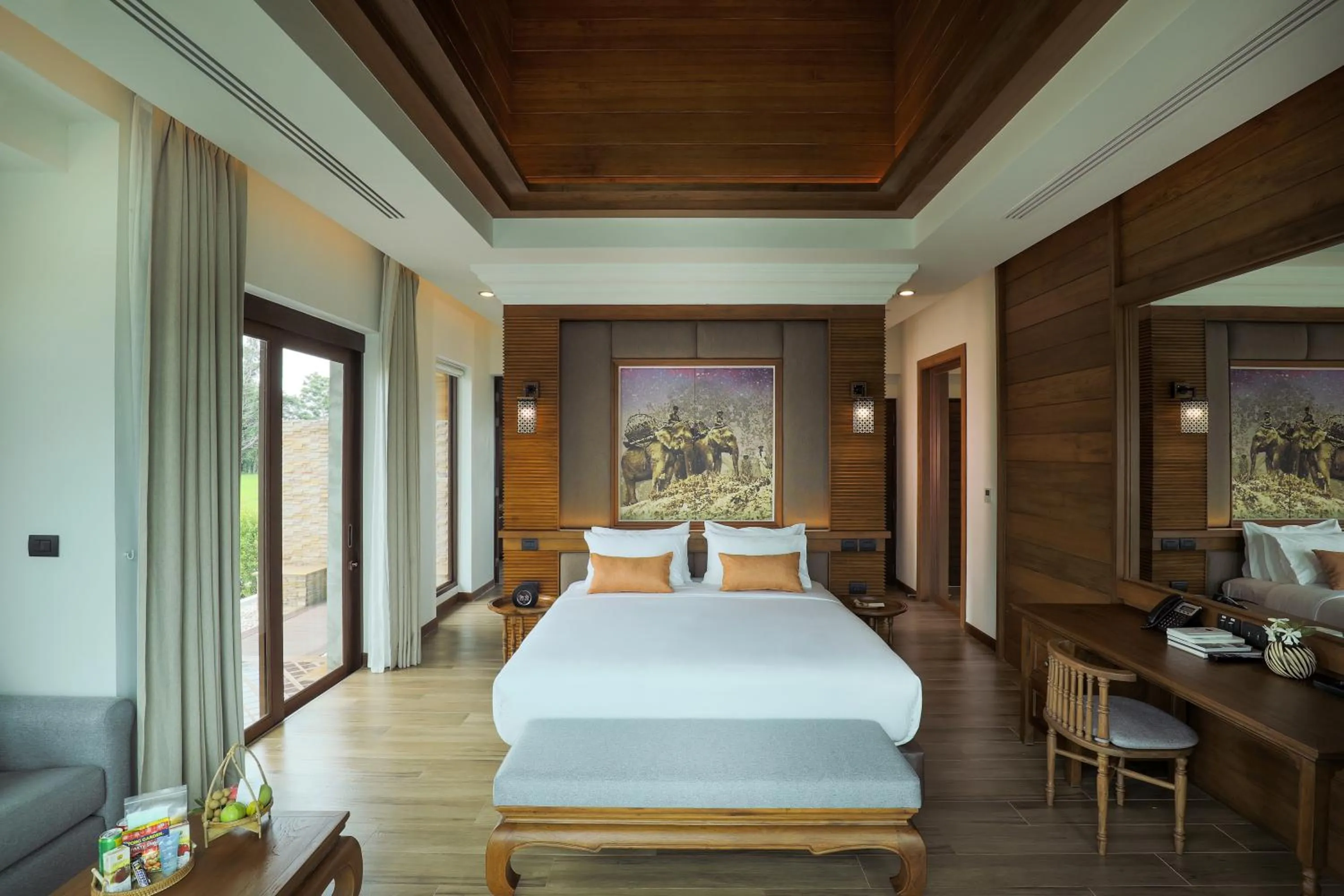 Photo of the whole room, Bed in Thantara Resort Chiang Mai