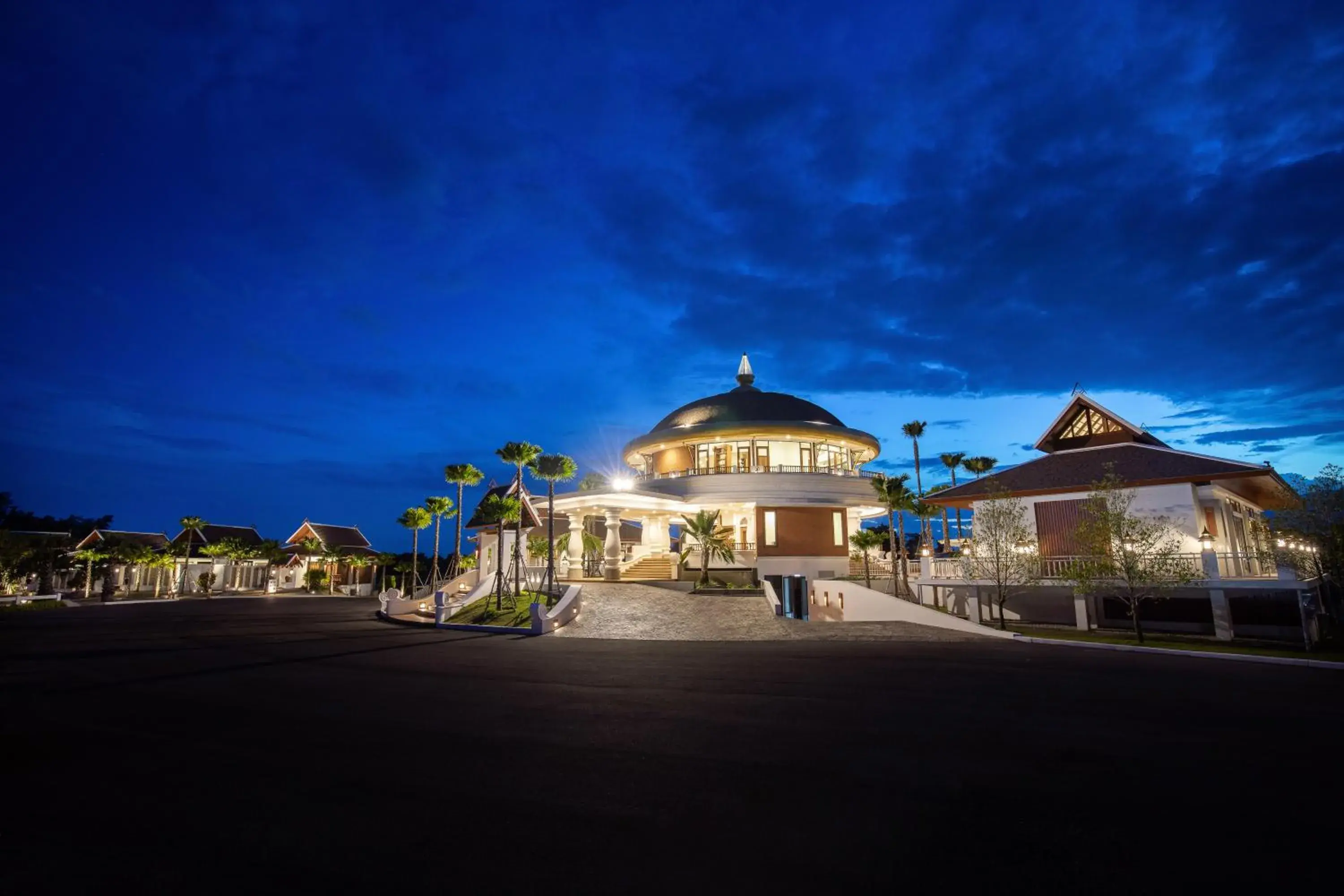 Property building in Thantara Resort Chiang Mai Property building in Thantara Resort Chiang Mai