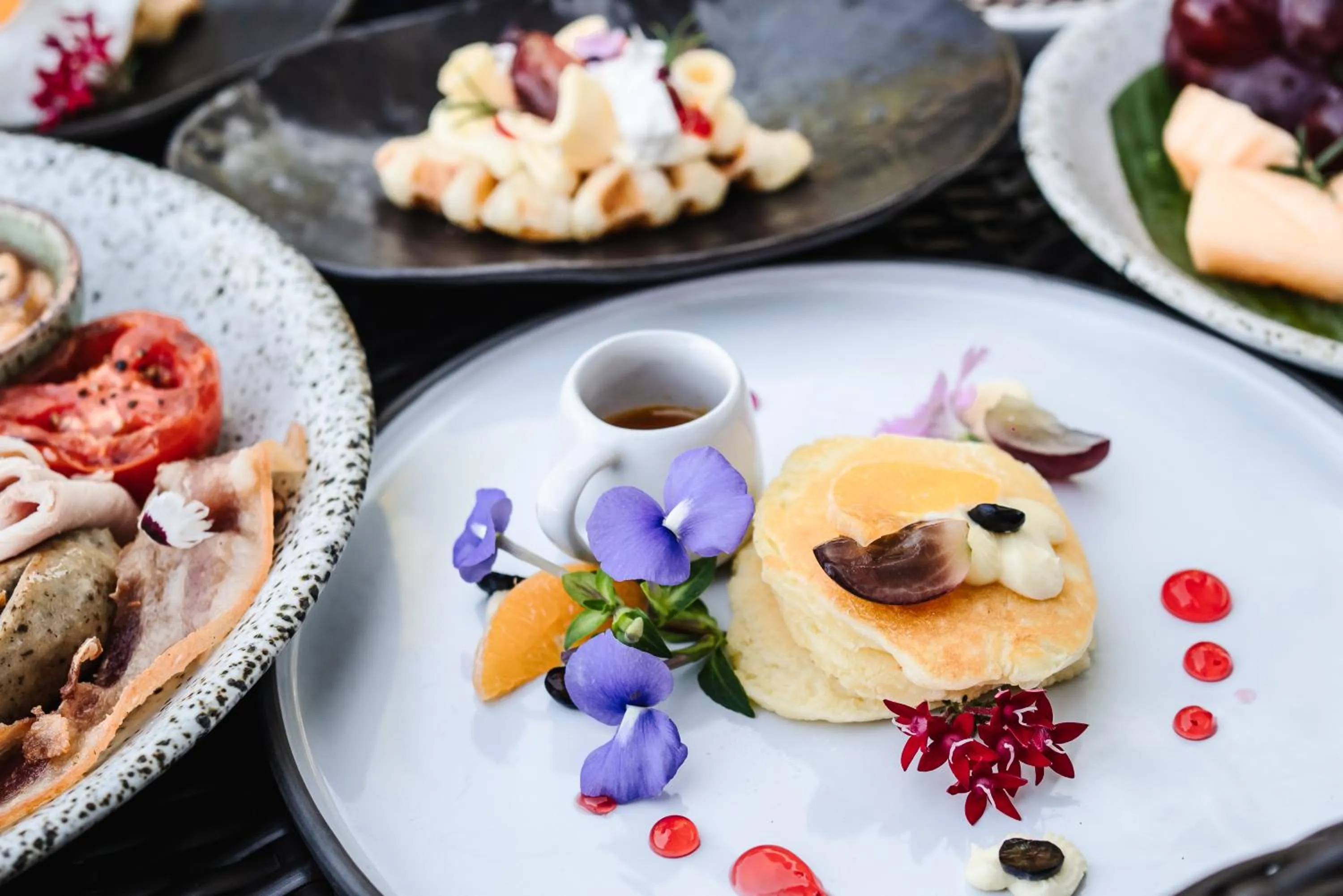 Breakfast in Thantara Resort Chiang Mai