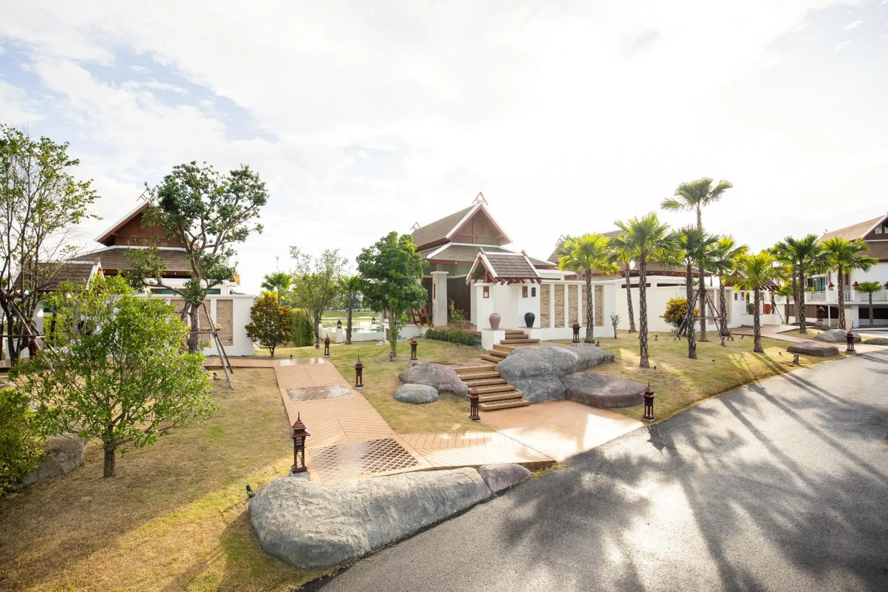 Property building in Thantara Resort Chiang Mai Property building in Thantara Resort Chiang Mai