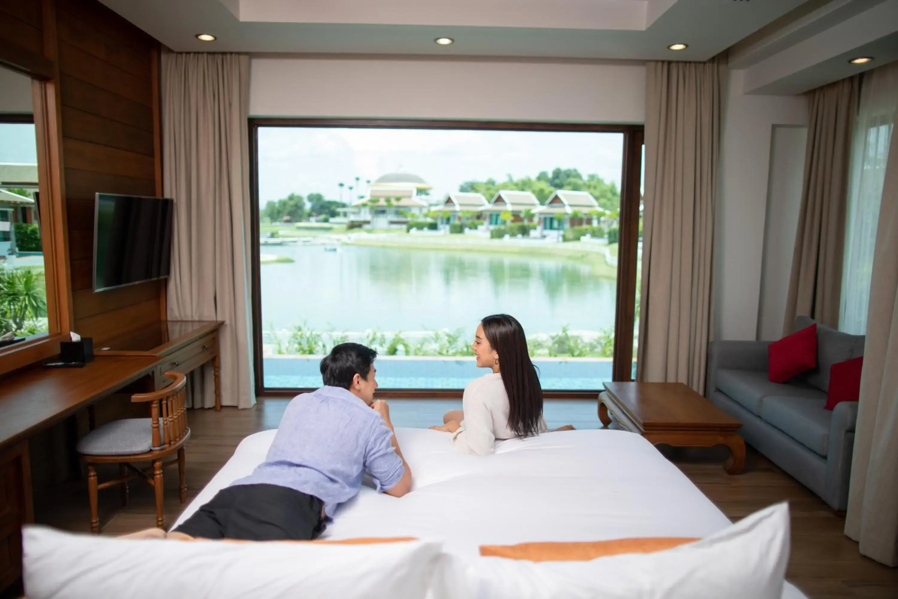 Bedroom in Thantara Resort Chiang Mai Bedroom in Thantara Resort Chiang Mai