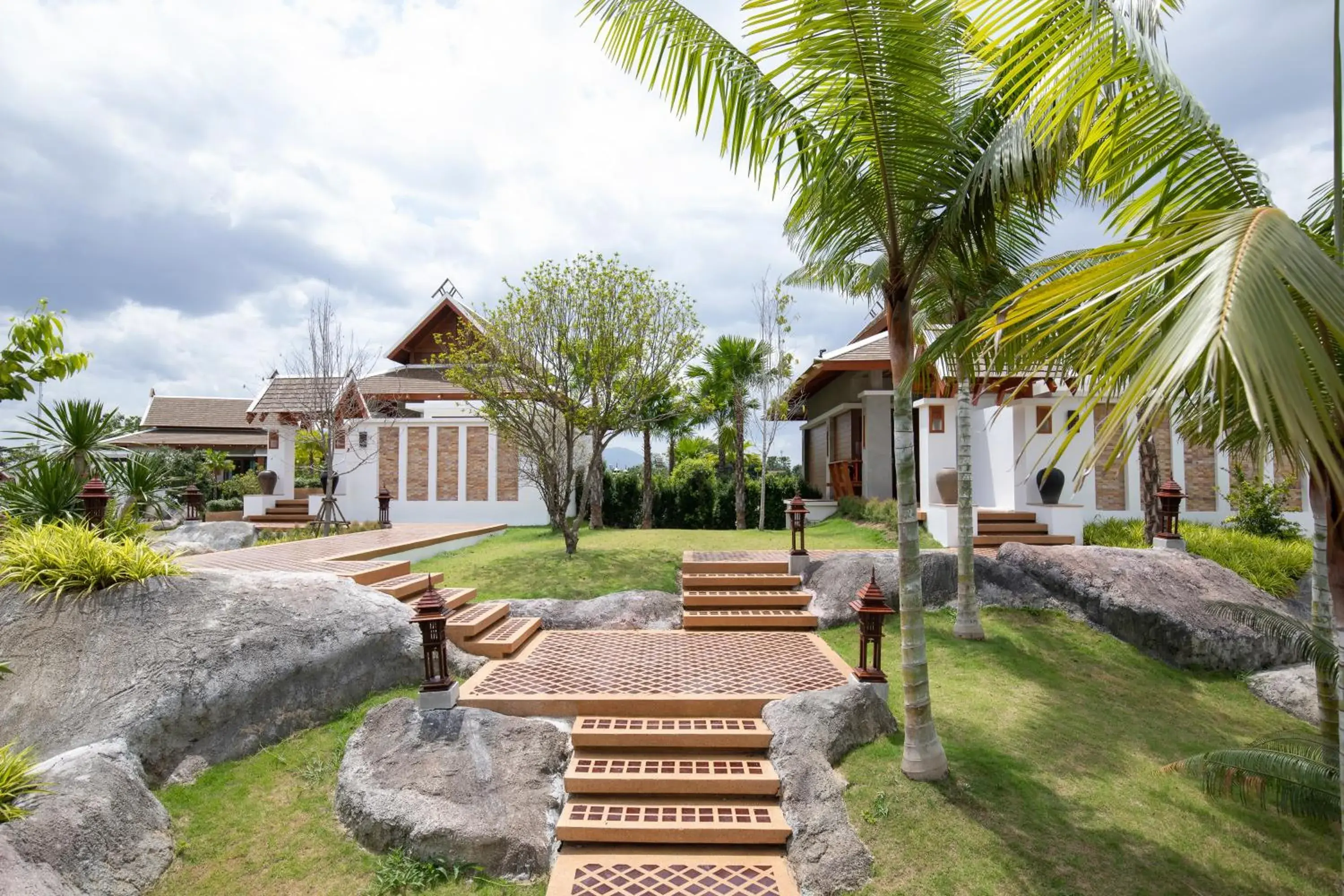 Property building in Thantara Resort Chiang Mai Property building in Thantara Resort Chiang Mai