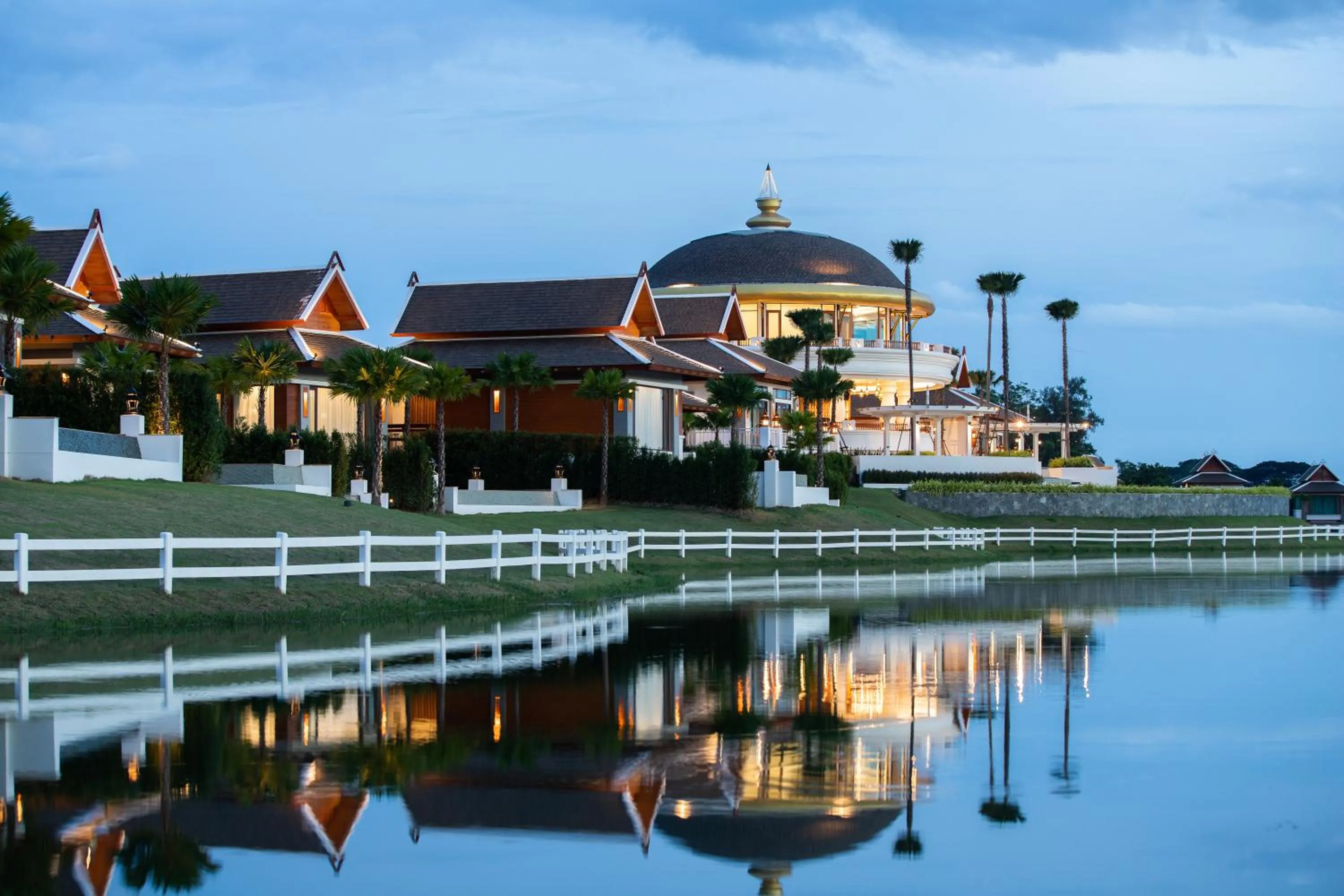 Property building in Thantara Resort Chiang Mai