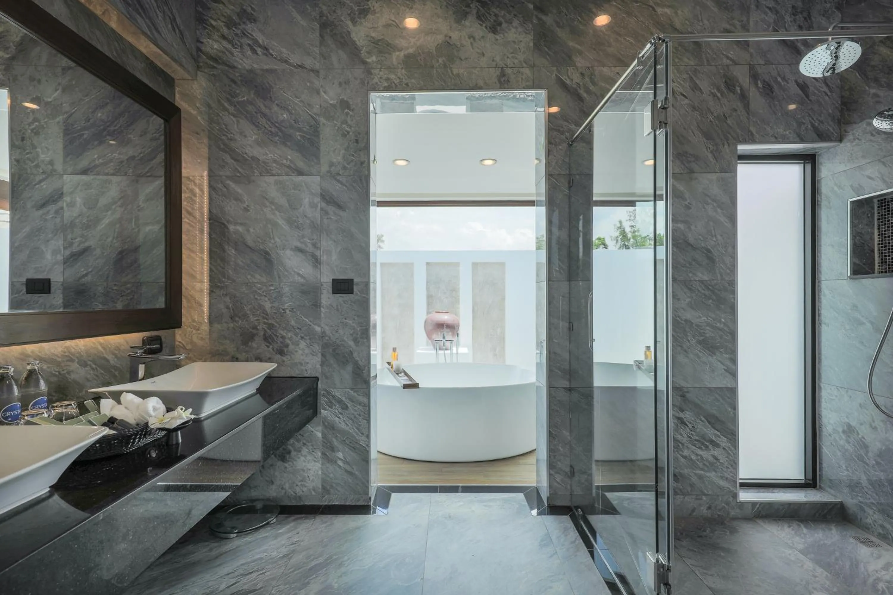 Bathroom in Thantara Resort Chiang Mai