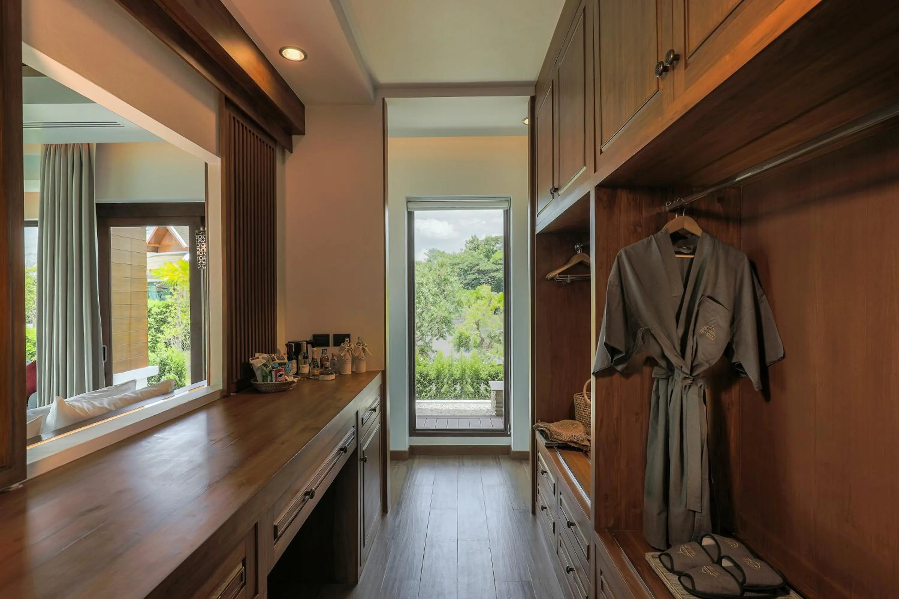 wardrobe in Thantara Resort Chiang Mai
