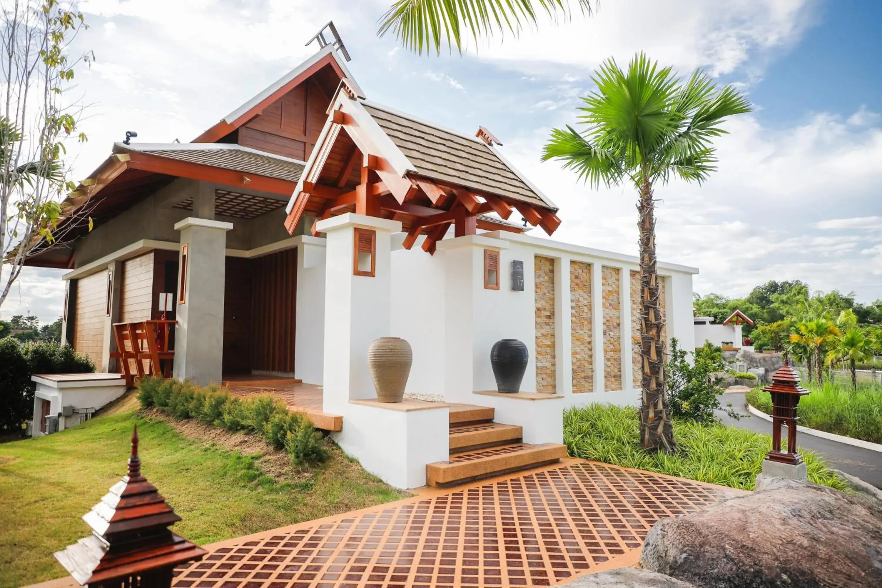 Property building in Thantara Resort Chiang Mai Property building in Thantara Resort Chiang Mai