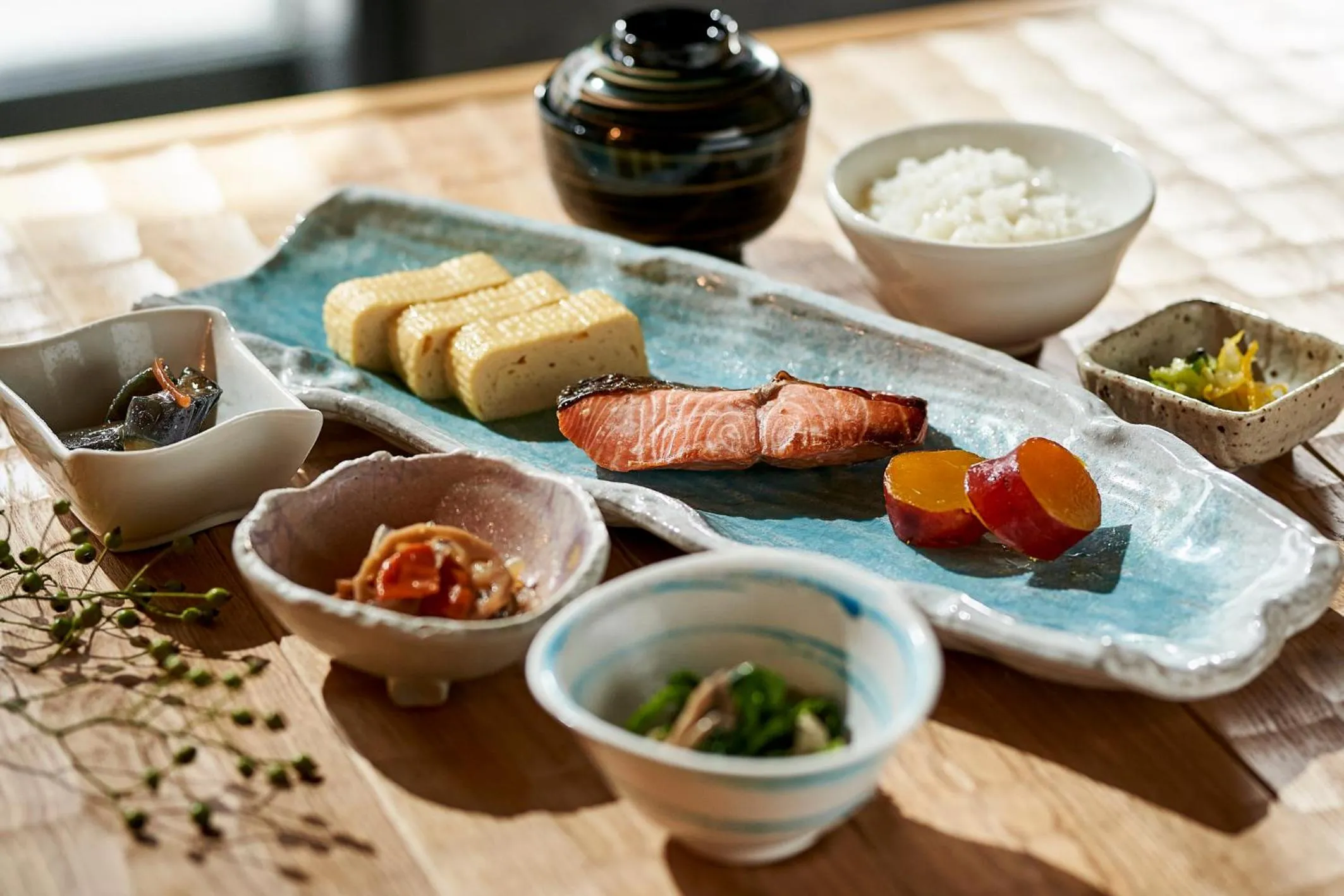 Breakfast in Kikokutei Bekkan