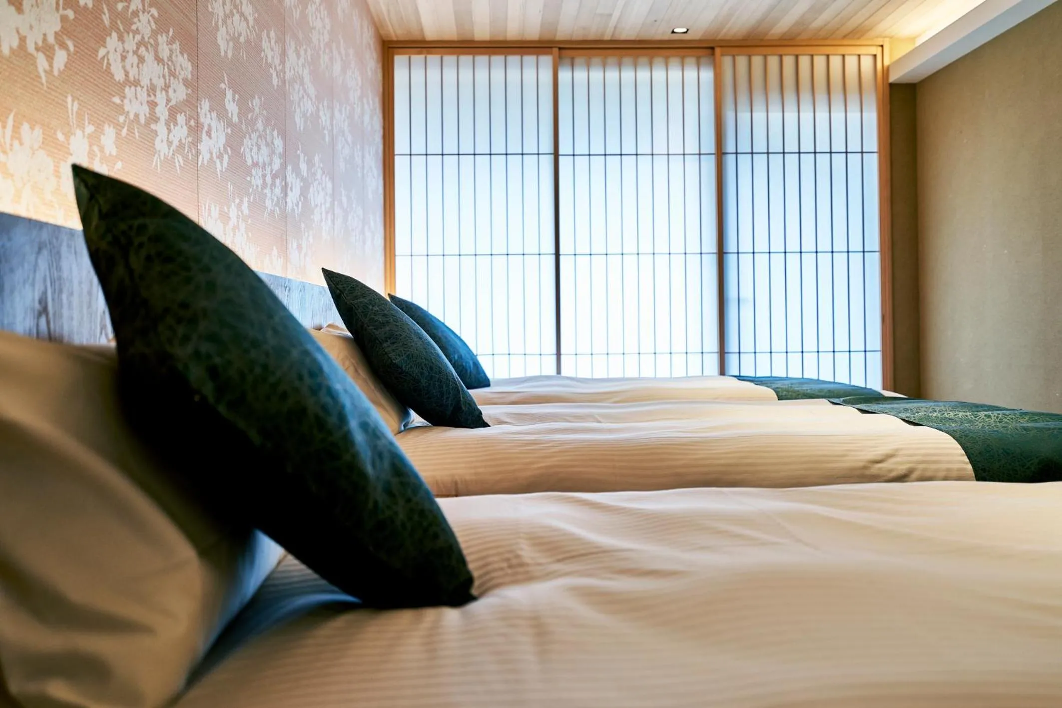 Bed in Kikokutei Bekkan