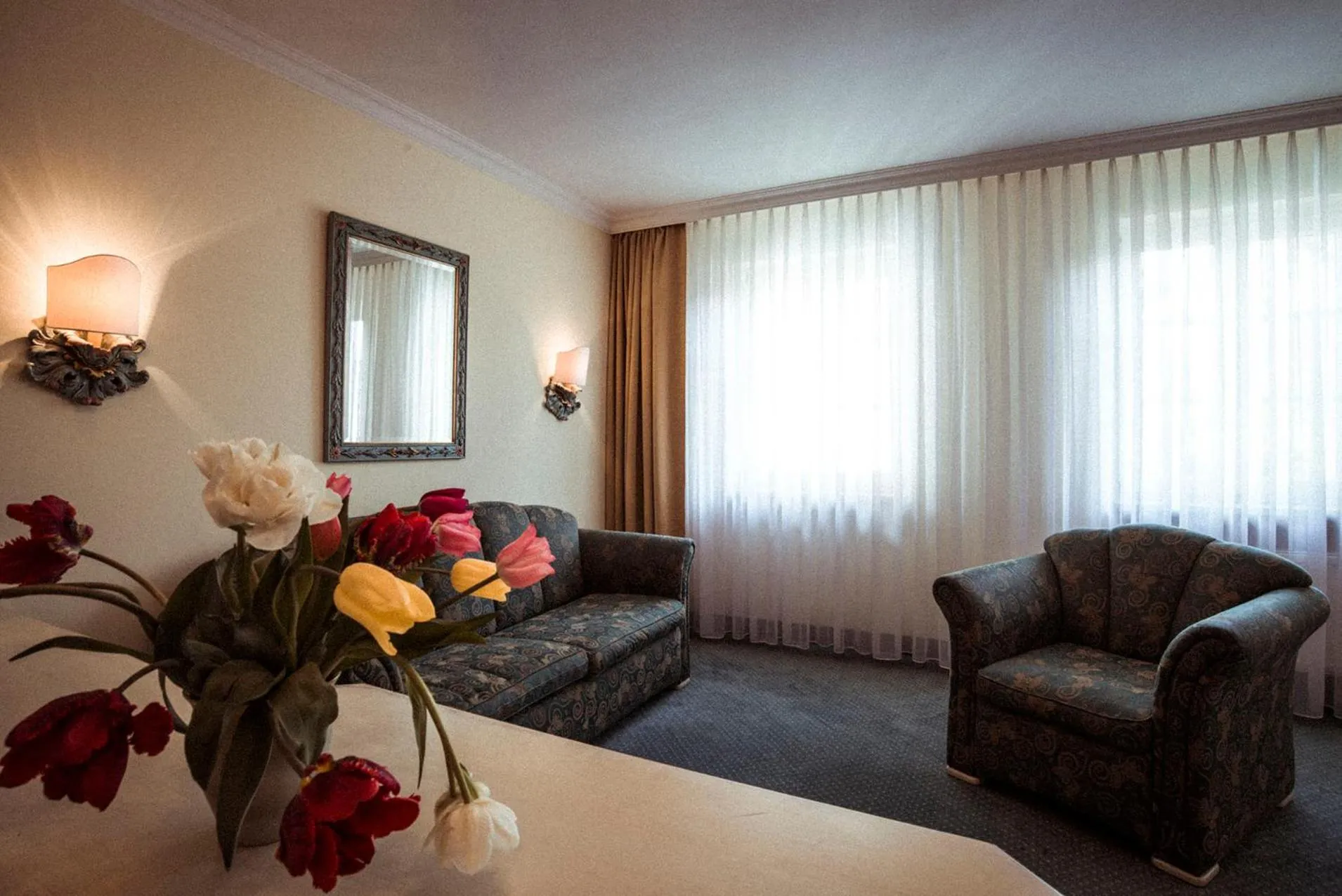 Seating area in Hotel Limmerhof